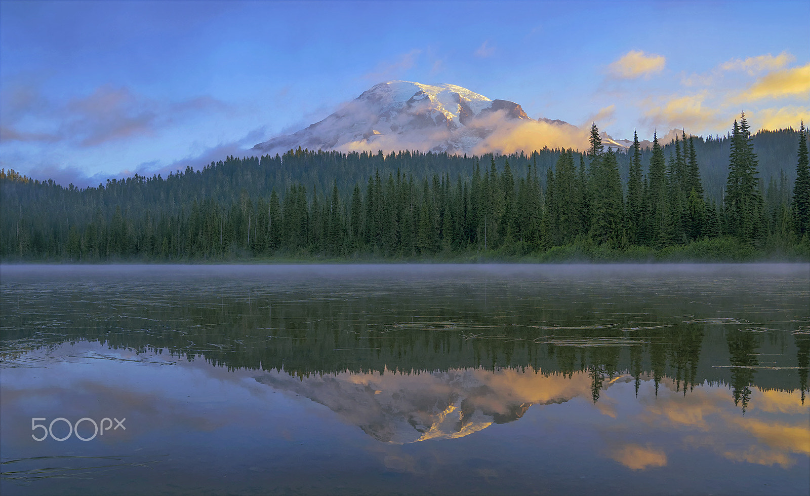 Sony a7 II + Sony FE 24-70mm F2.8 GM sample photo. Reflection lake, mt. rainier wa photography