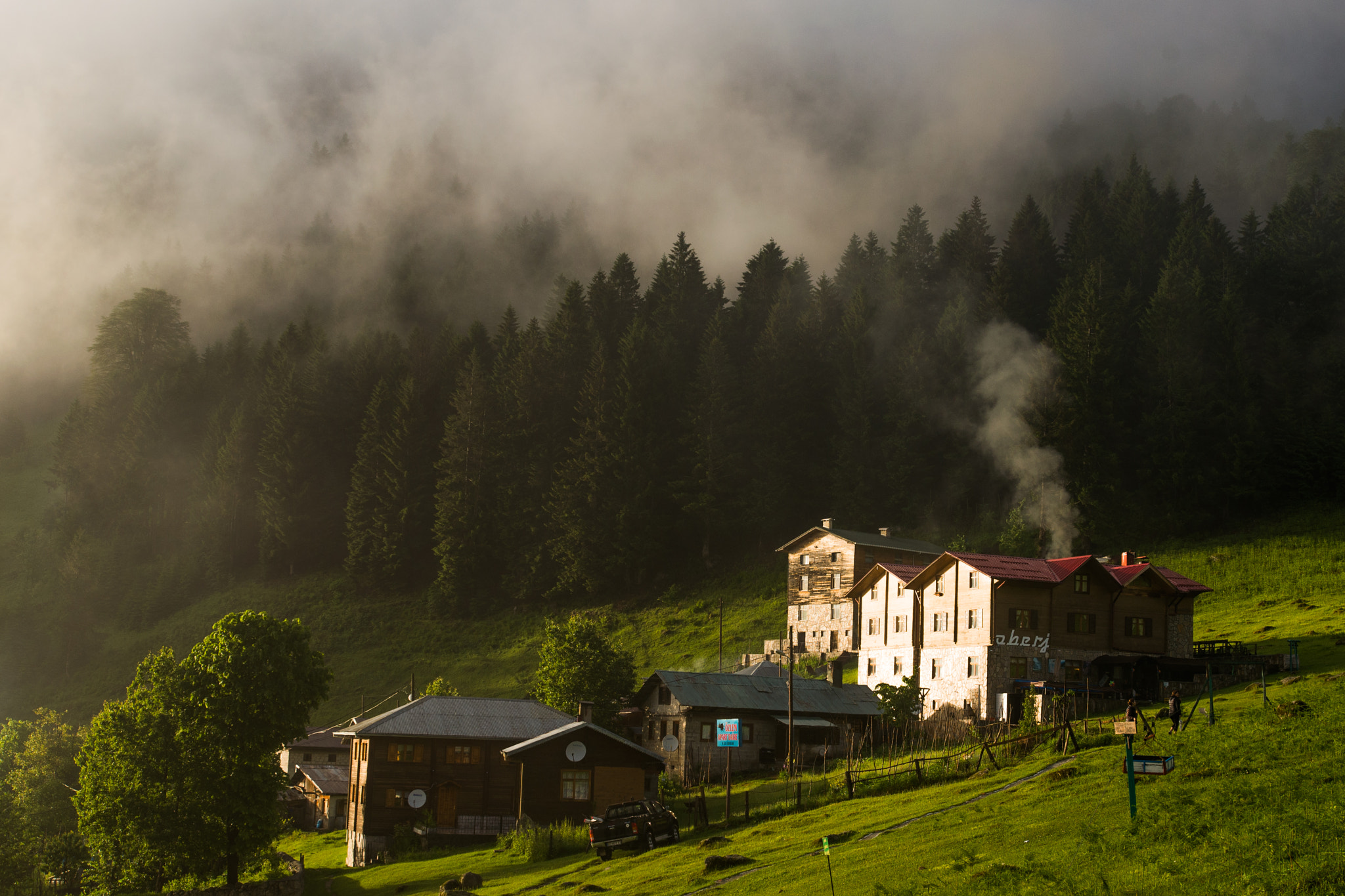 Nikon AF-S Nikkor 17-35mm F2.8D ED-IF sample photo. Ayder plateau photography