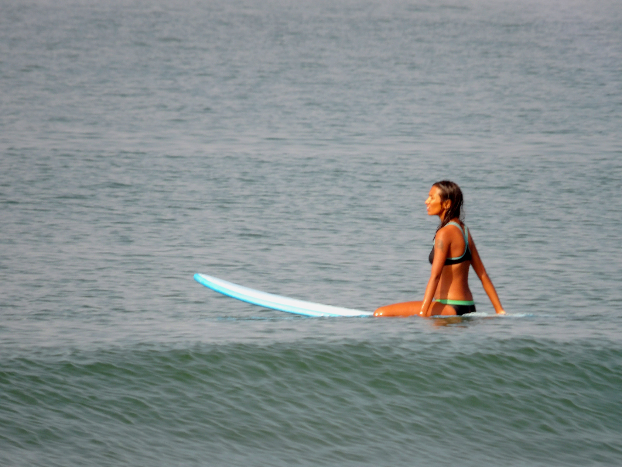 Ricoh PENTAX XG-1 sample photo. Surfing in arambol photography
