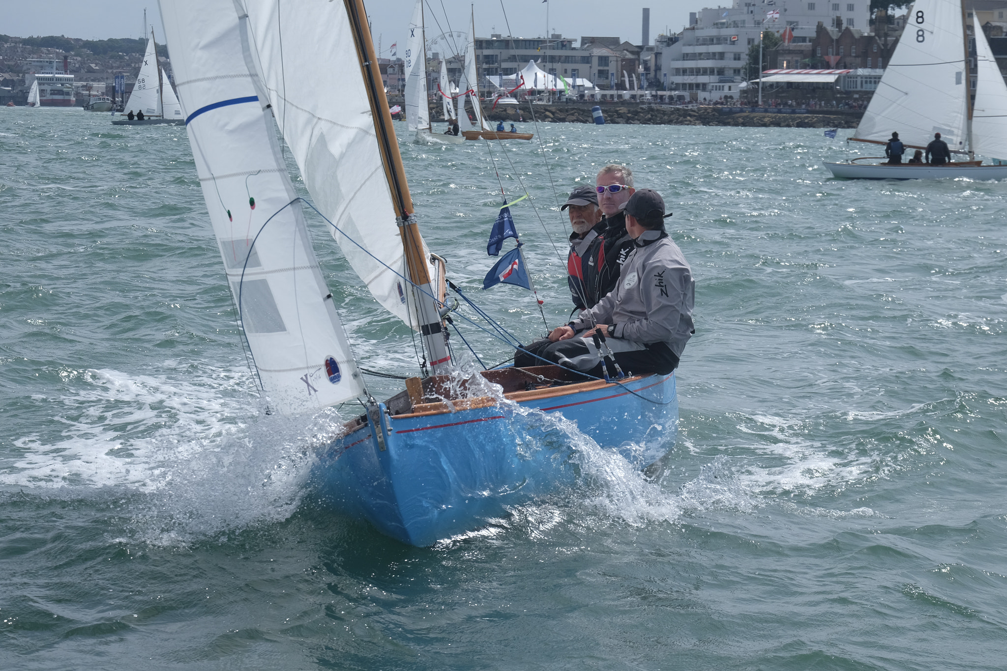 Fujifilm X-T1 + Fujifilm XC 50-230mm F4.5-6.7 OIS sample photo. Cowes week photography