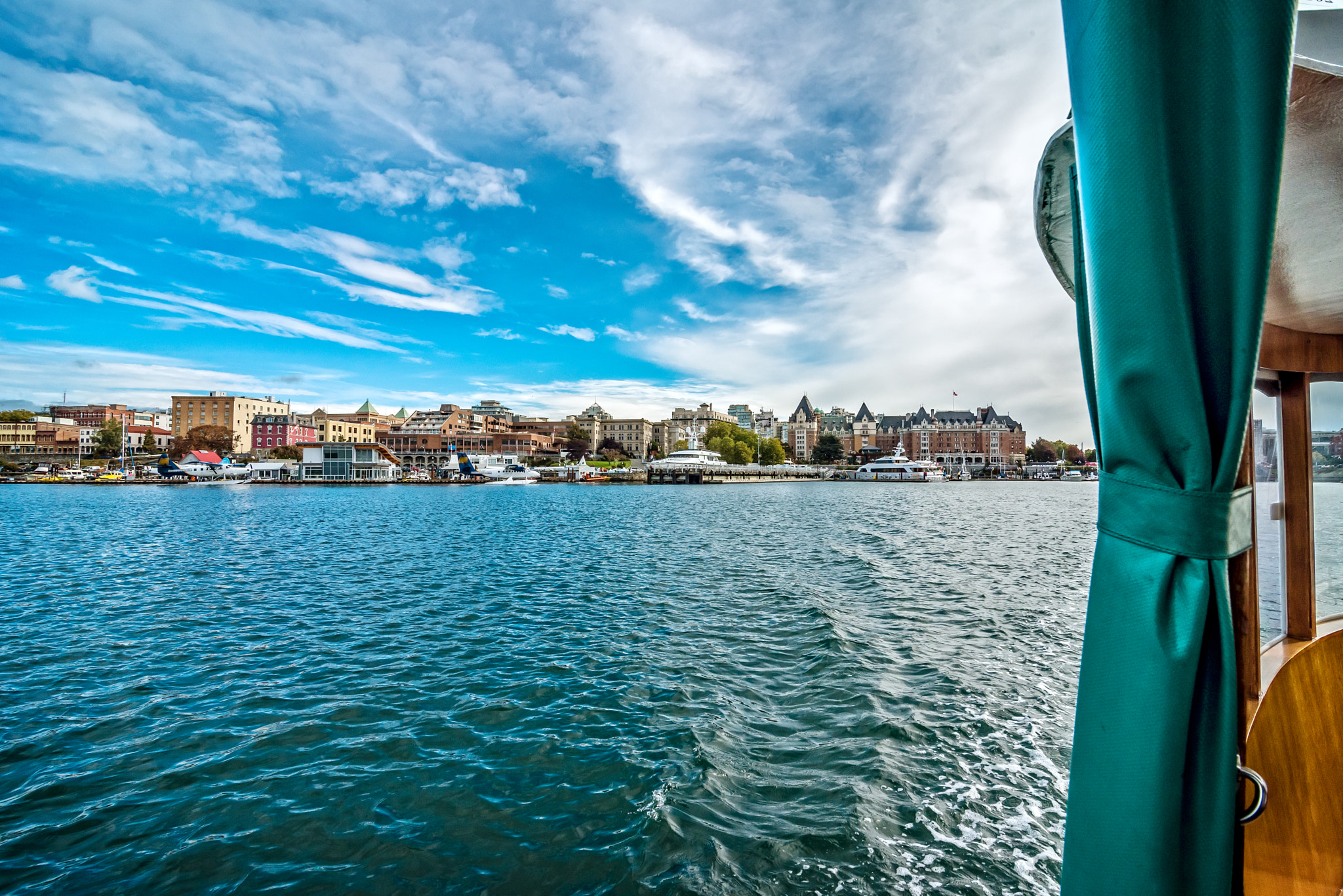 Nikon D750 sample photo. Victoria inner harbour - view from the water photography
