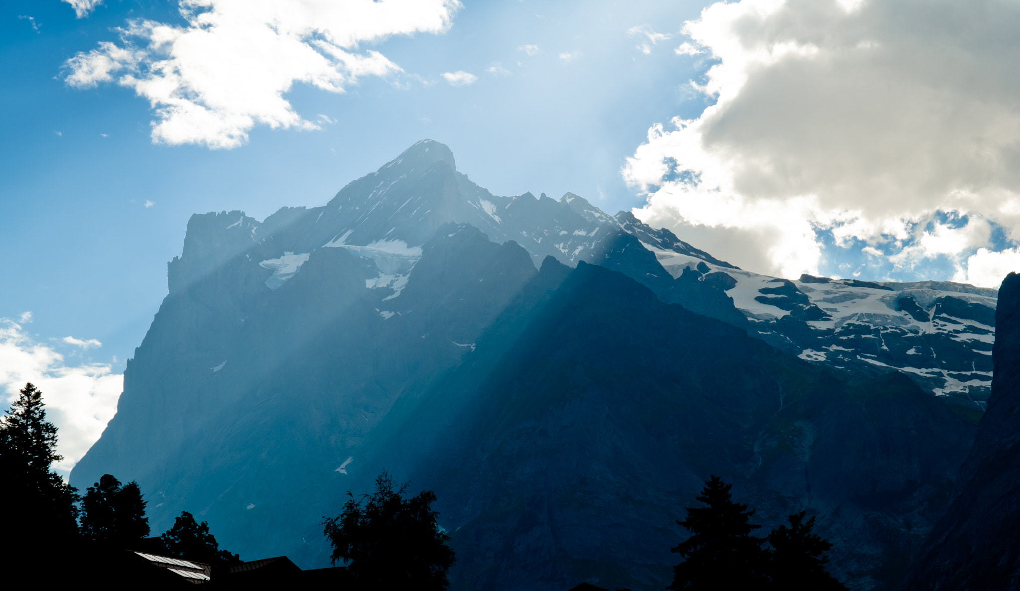 Nikon D2X sample photo. Summer in the swiss mountains - bernese alps photography