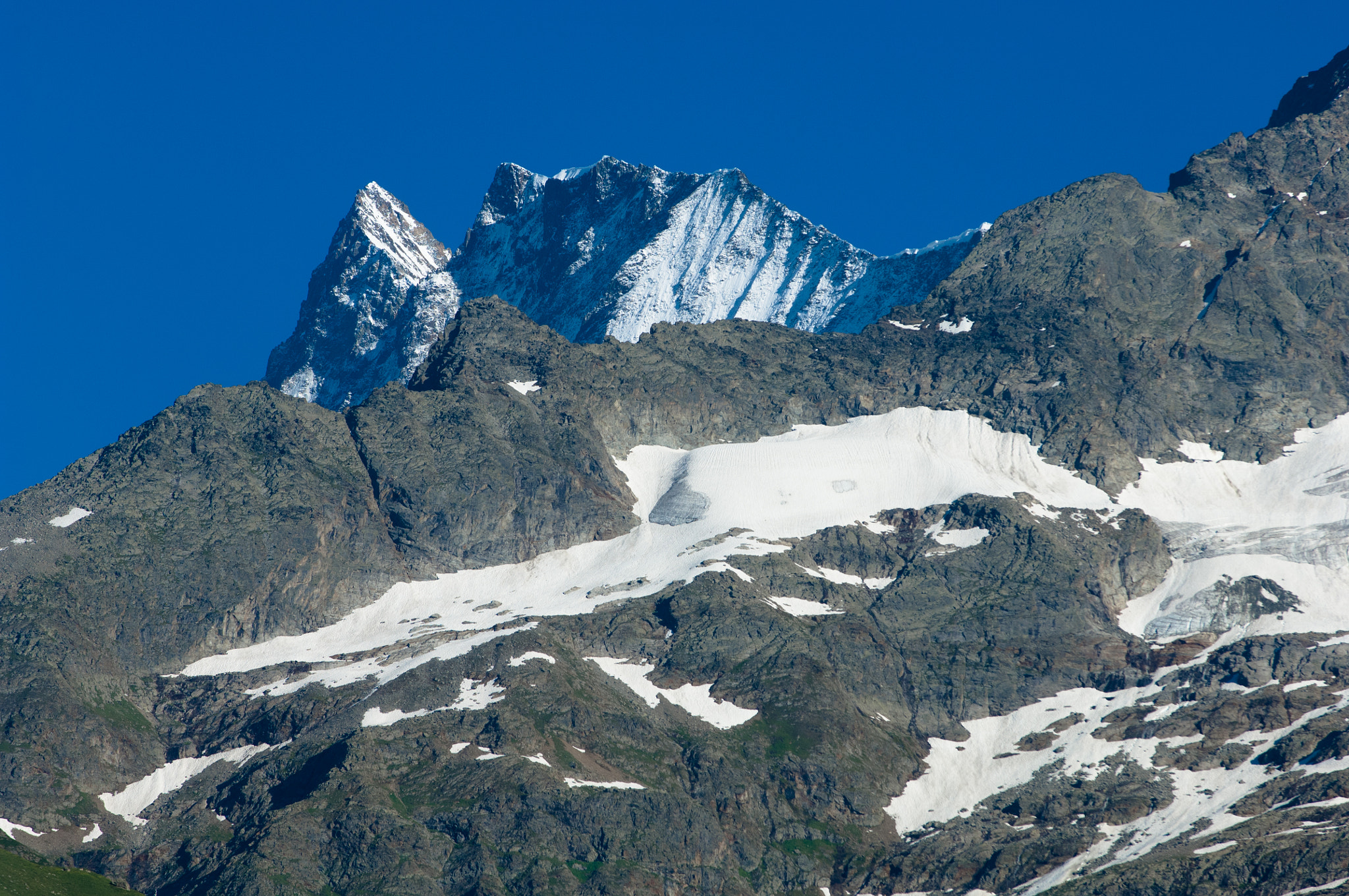 Nikon D2X sample photo. Summer in the swiss mountains - bernese alps photography