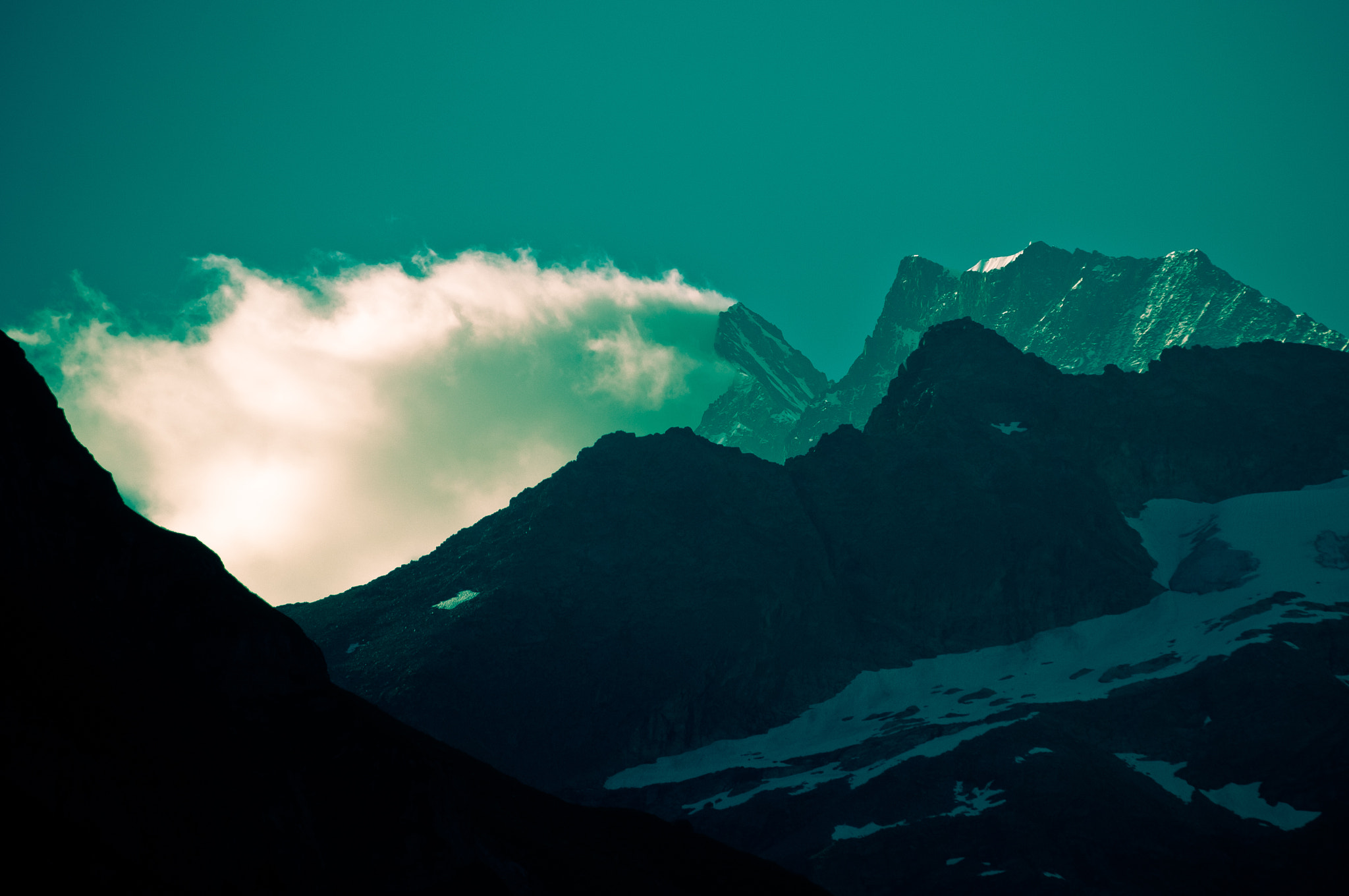Nikon D2X sample photo. Summer in the swiss mountains - bernese alps photography