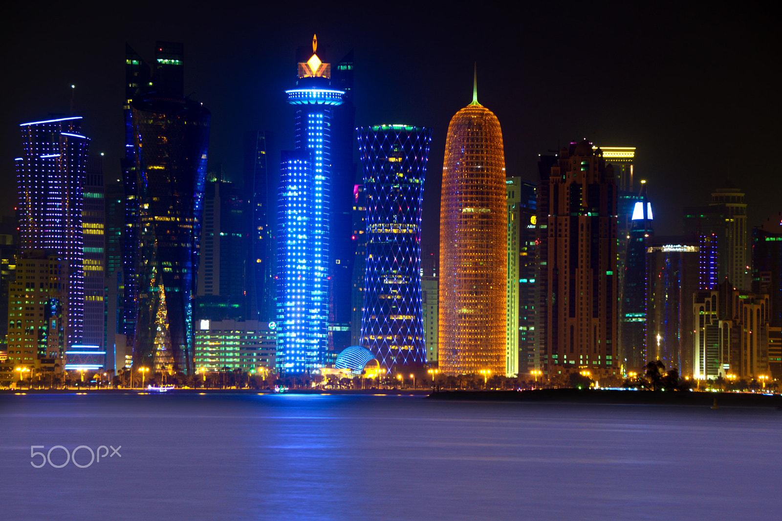 Sony a5100 sample photo. West bay qatar photography