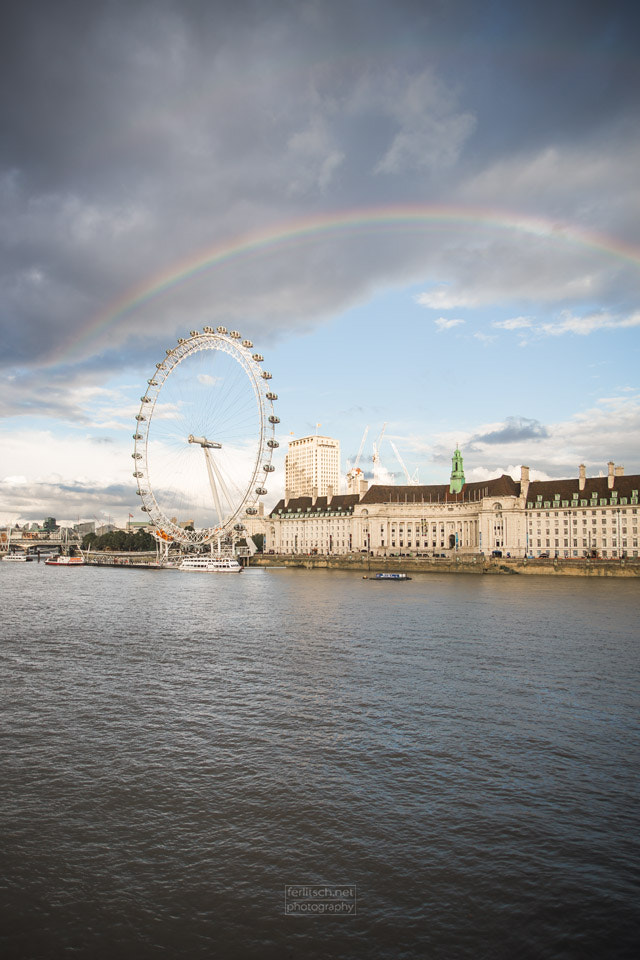 Sony a99 II sample photo. Rainbow eye photography