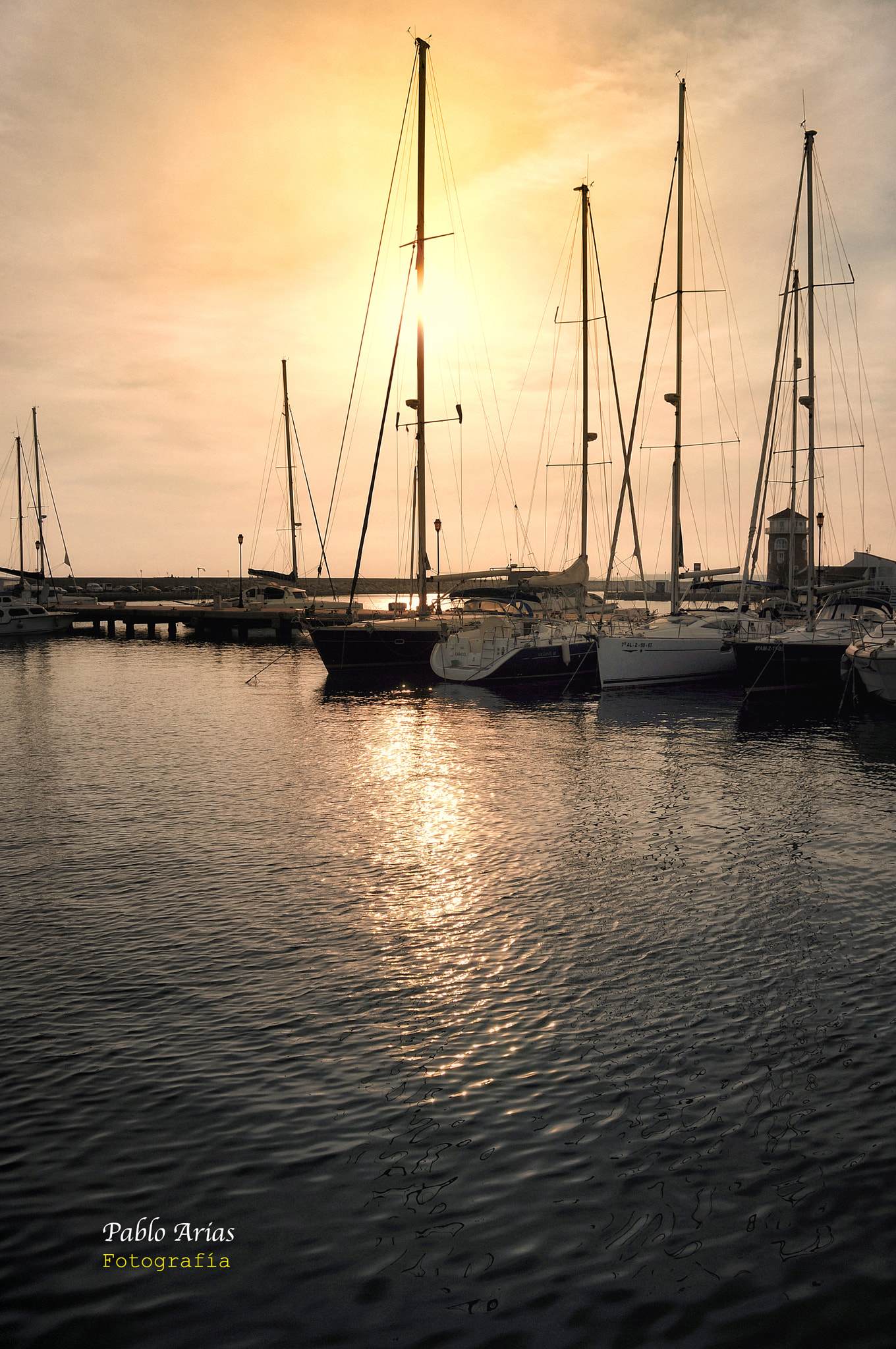 Nikon D300 sample photo. Puerto deportivo de almerimar photography