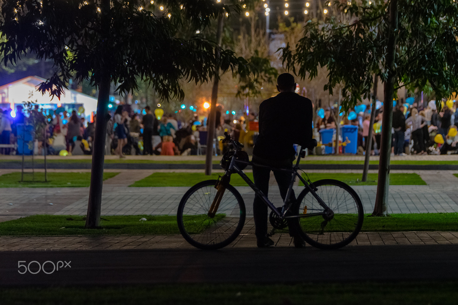 Nikon AF-S Nikkor 70-200mm F2.8G ED VR II sample photo. Lone rider photography