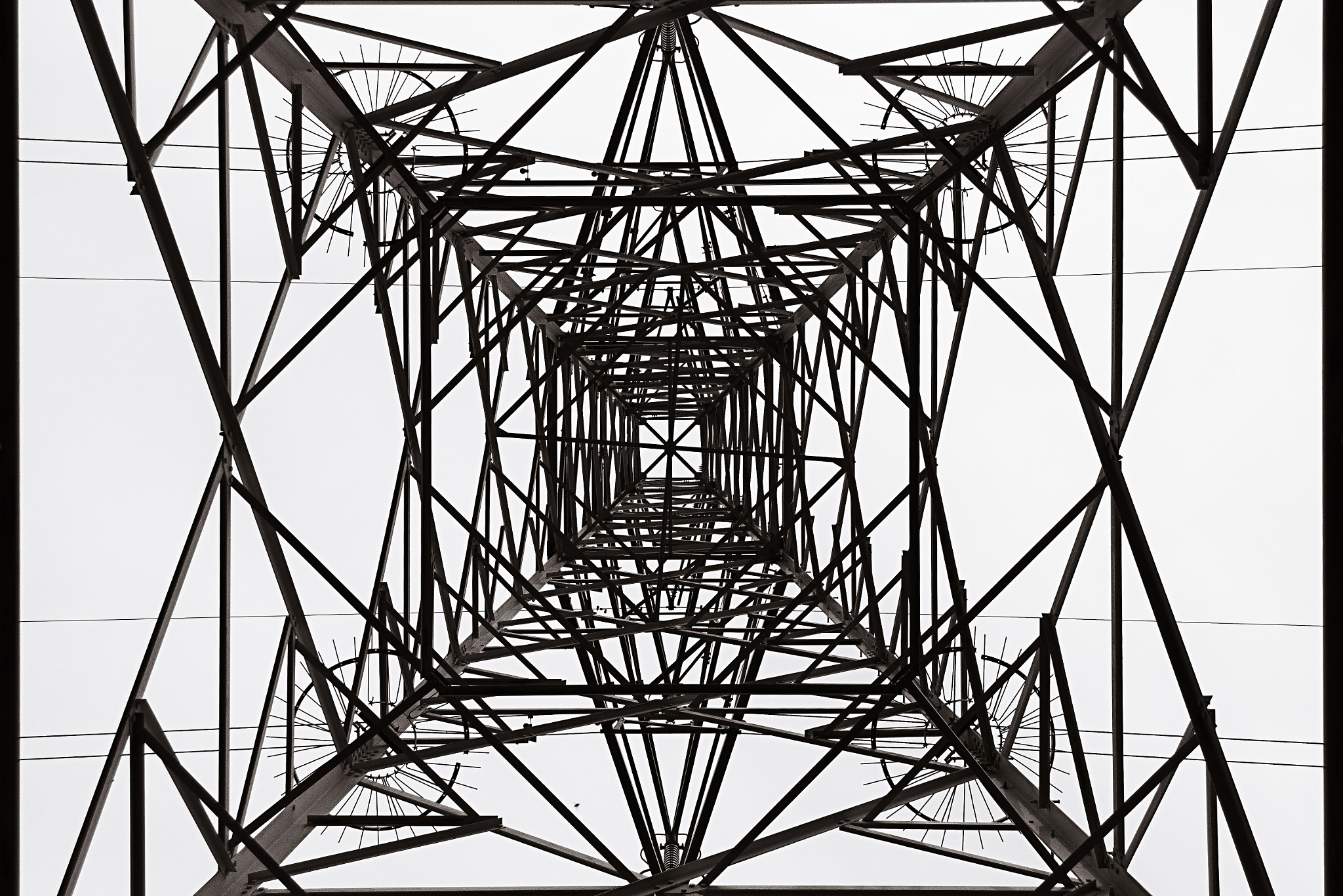 Nikon D500 sample photo. Steel tower photography