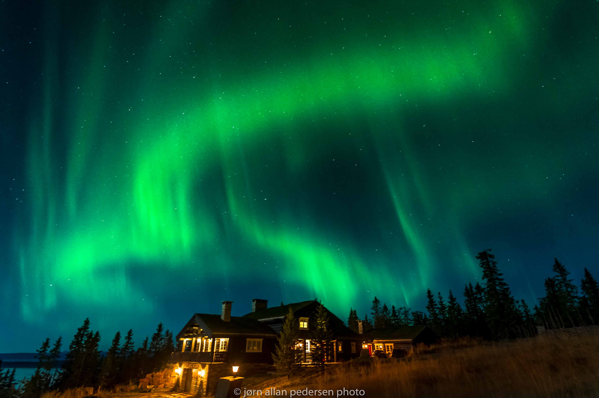 Nikon D3S sample photo. Cabin in fire photography