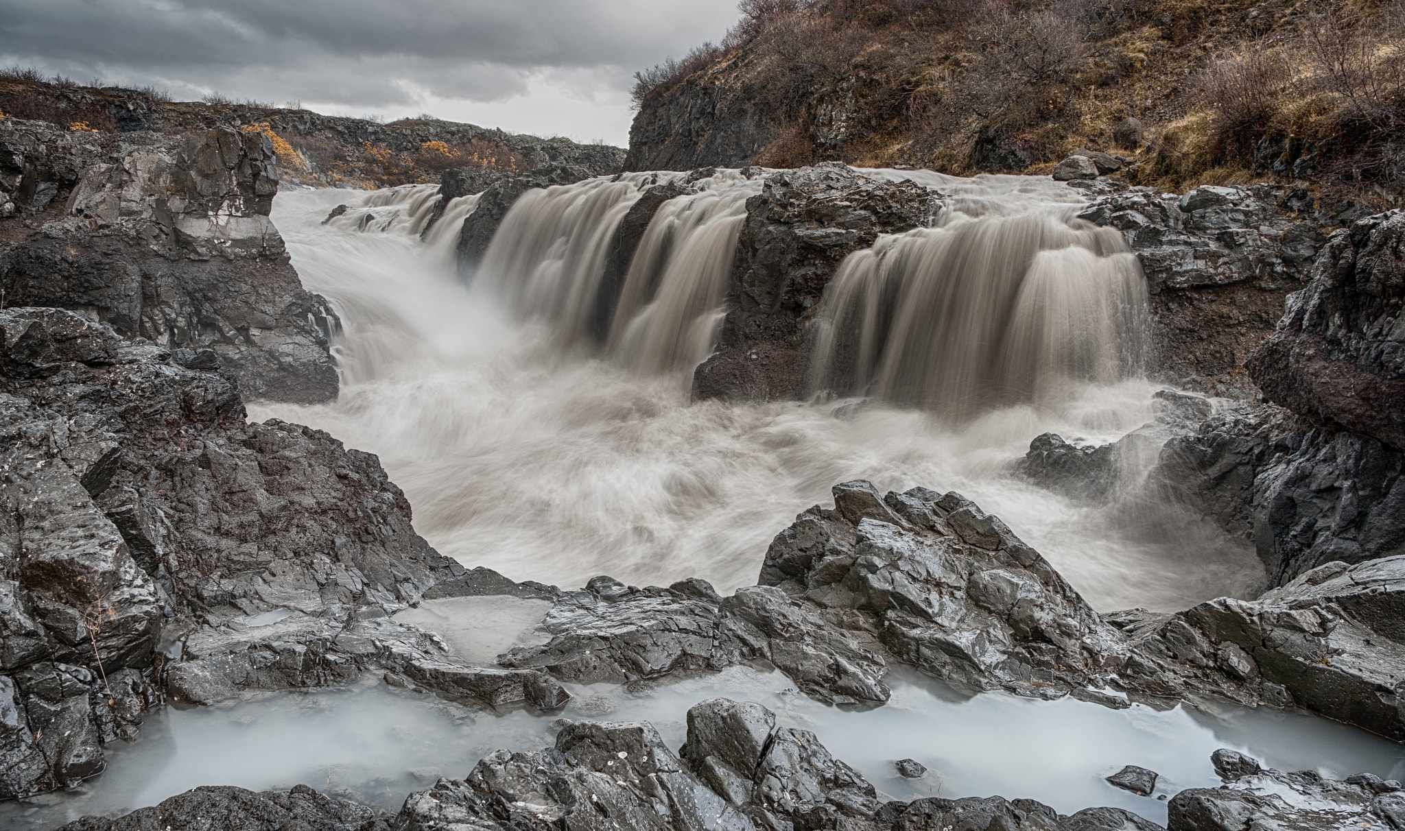Nikon AF-S Nikkor 24-70mm F2.8E ED VR sample photo. Barnafoss photography