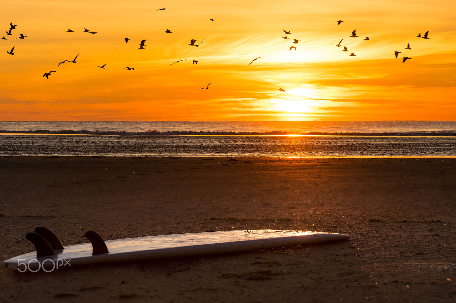 Sony ILCA-77M2 + Tamron SP 70-200mm F2.8 Di VC USD sample photo. Surf evening photography