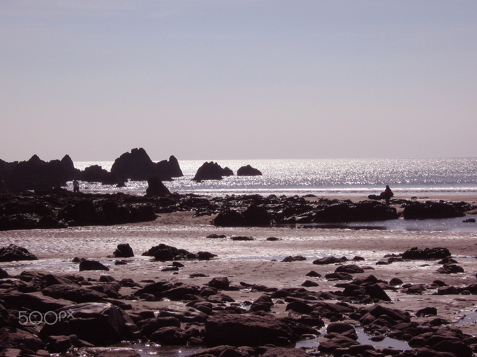 Canon POWERSHOT A520 sample photo. A beach in pembrokeshire wales photography