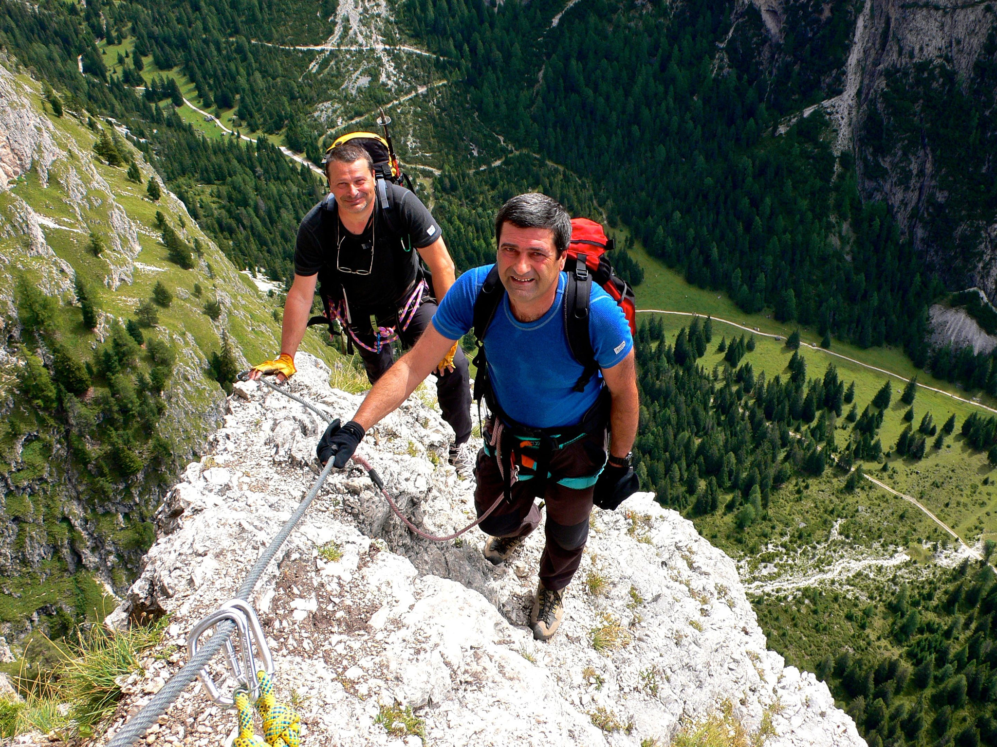 Panasonic DMC-LX1 sample photo. On the top ferrata pertini photography