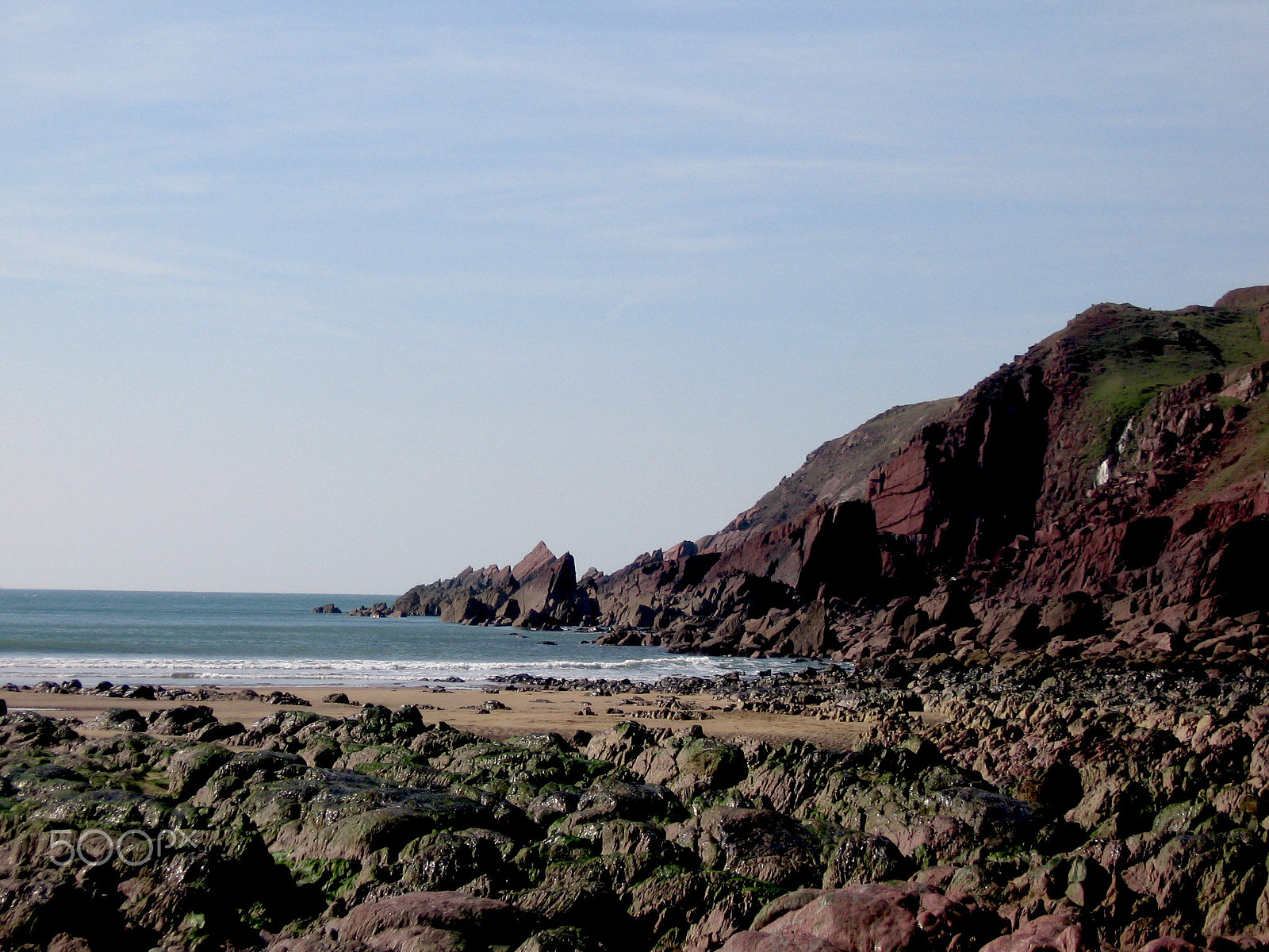 Canon POWERSHOT A520 sample photo. Pembrokeshire coast, wales photography