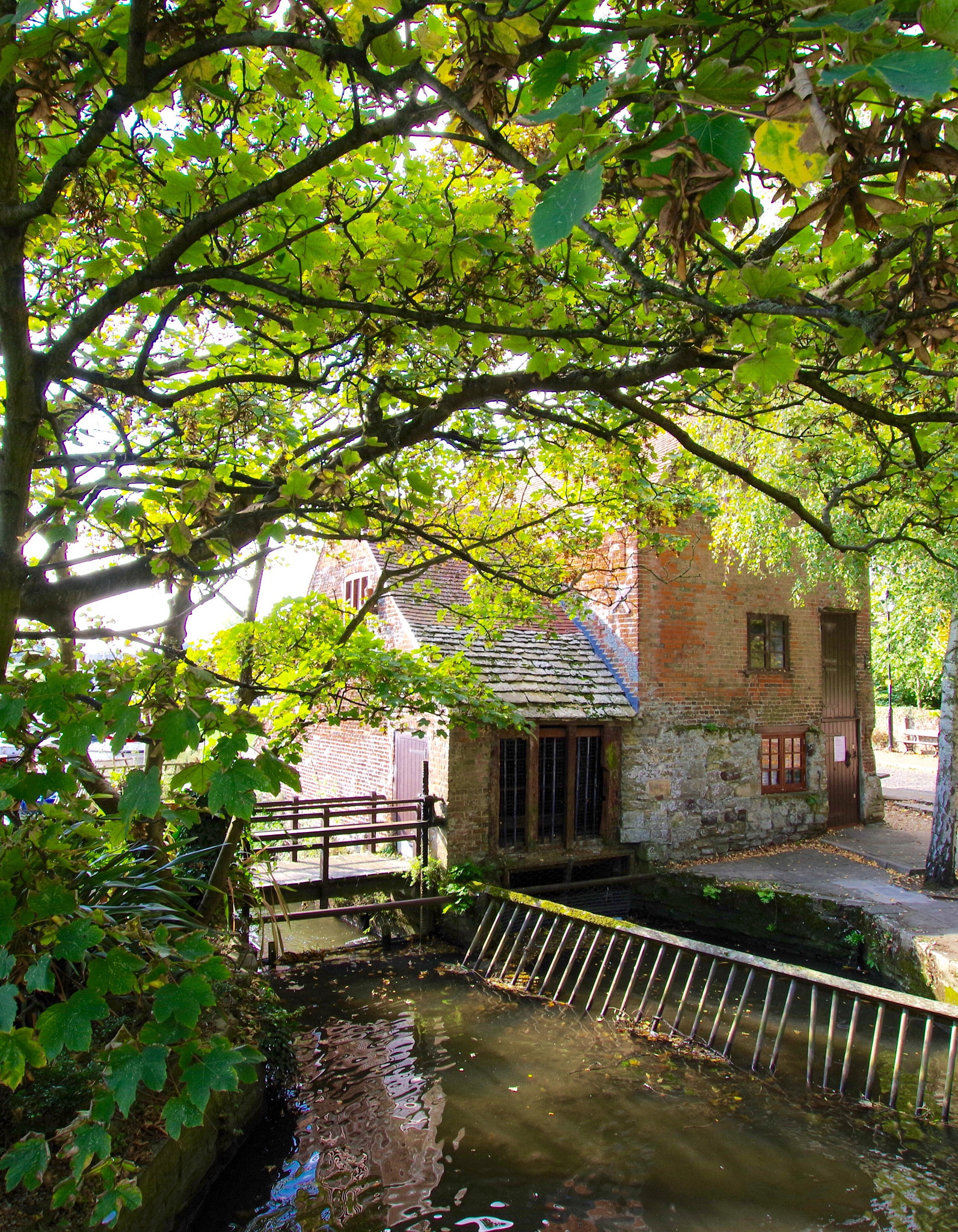 Pentax K-70 sample photo. The water mill at christchurch photography