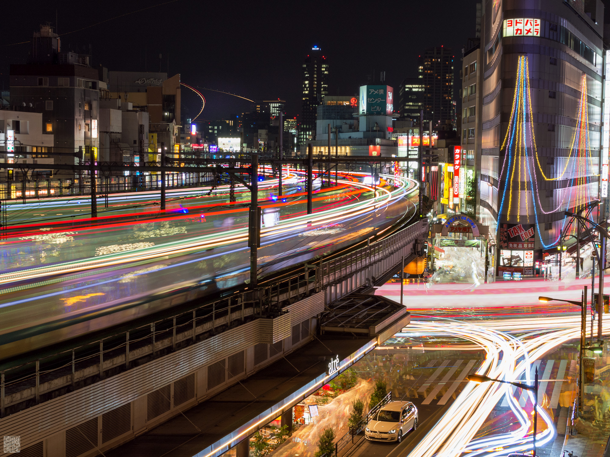 Olympus OM-D E-M10 II + Sigma 30mm F2.8 DN Art sample photo. Ueno station, tokyo photography