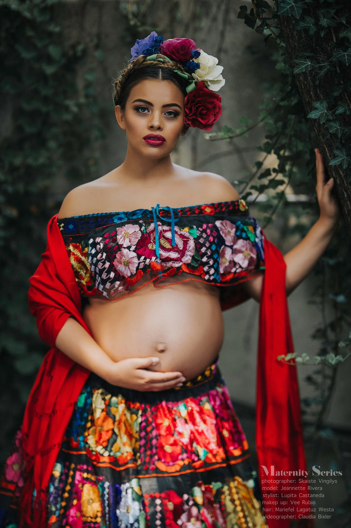 Nikon D4S + Nikon AF-S Nikkor 200mm F2G ED VR II sample photo. Mexican style maternity photos photography