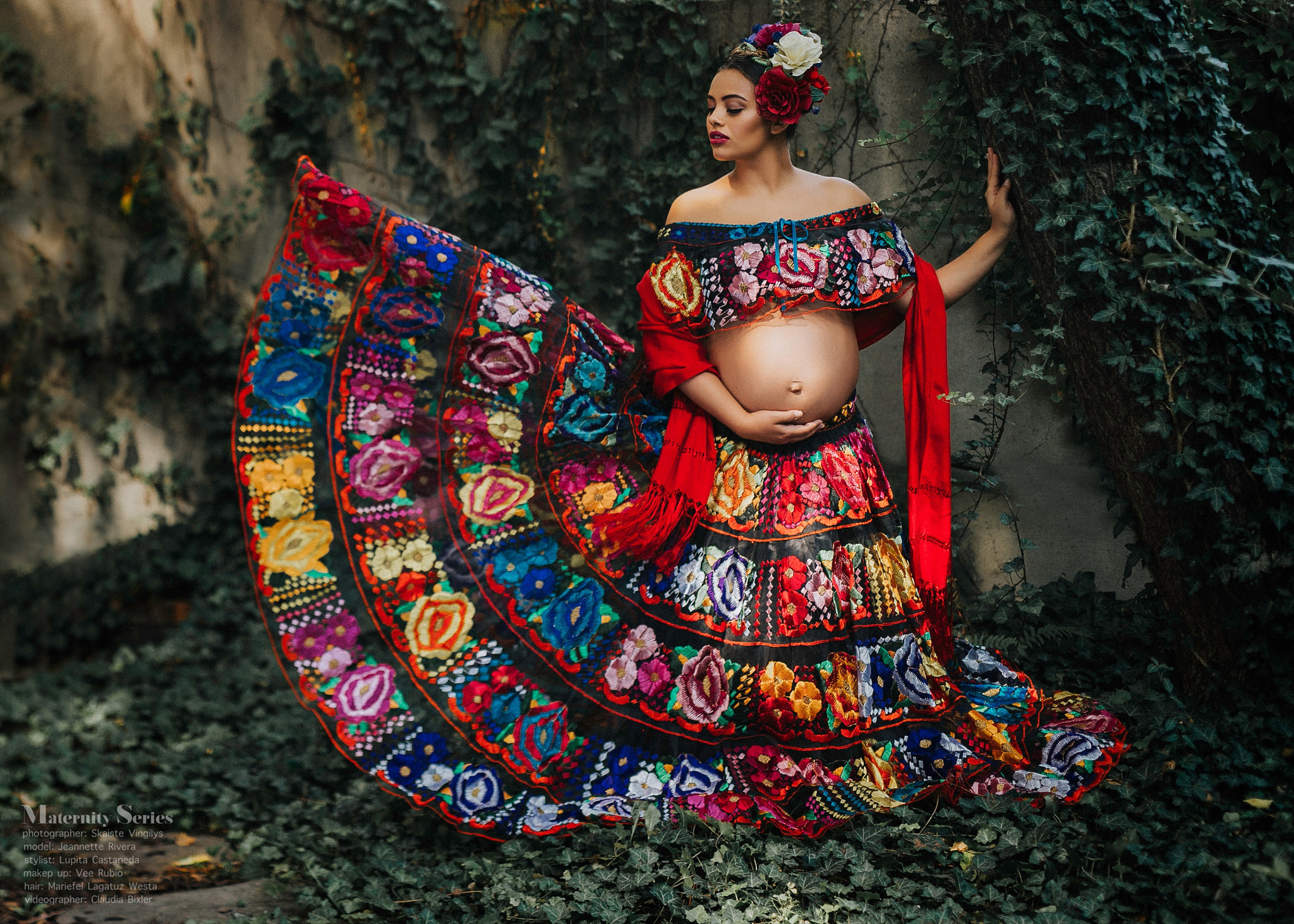 Nikon D4S + Sigma 50mm F1.4 DG HSM Art sample photo. Mexican style maternity photos photography