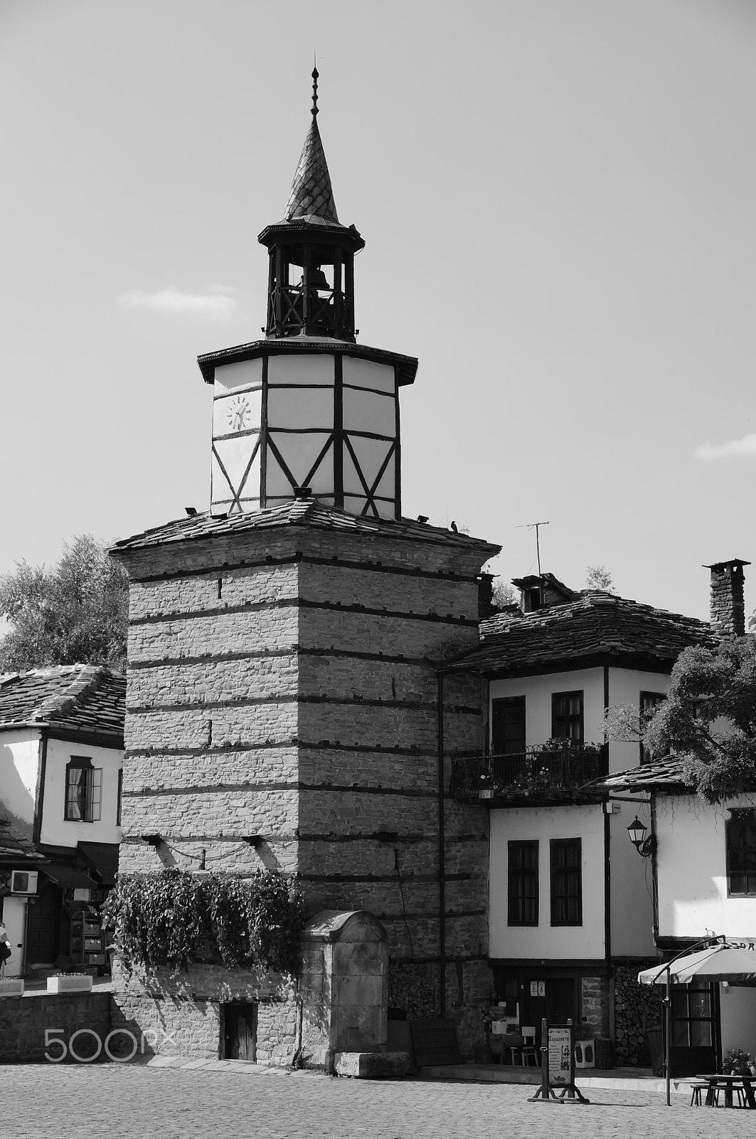 Sony DT 18-135mm F3.5-5.6 SAM sample photo. Tryavna's clocktower photography