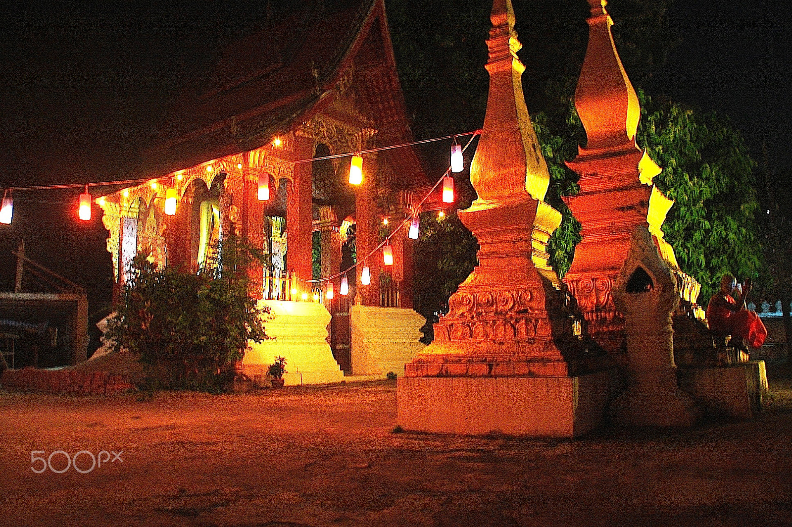 Canon EOS 40D sample photo. Night at the monastery photography