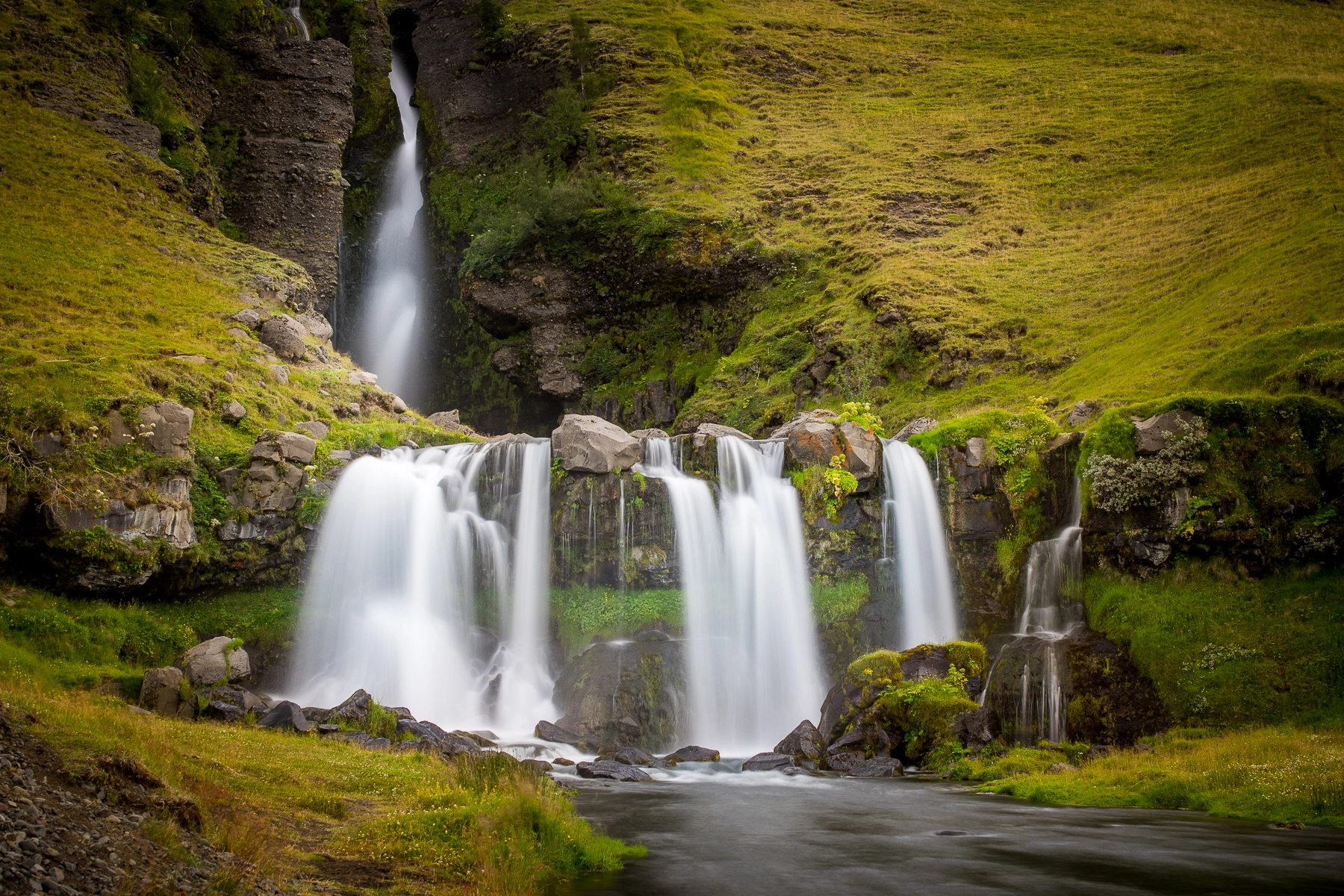 Pentax smc FA 31mm F1.8 AL Limited sample photo. Iceland | waterfall in morning light photography