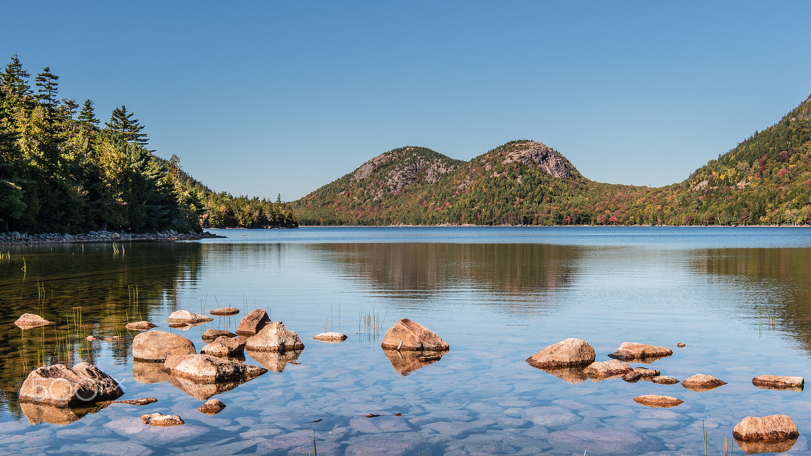 Nikon AF-S Nikkor 24-70mm F2.8E ED VR sample photo. Jordan pond... photography