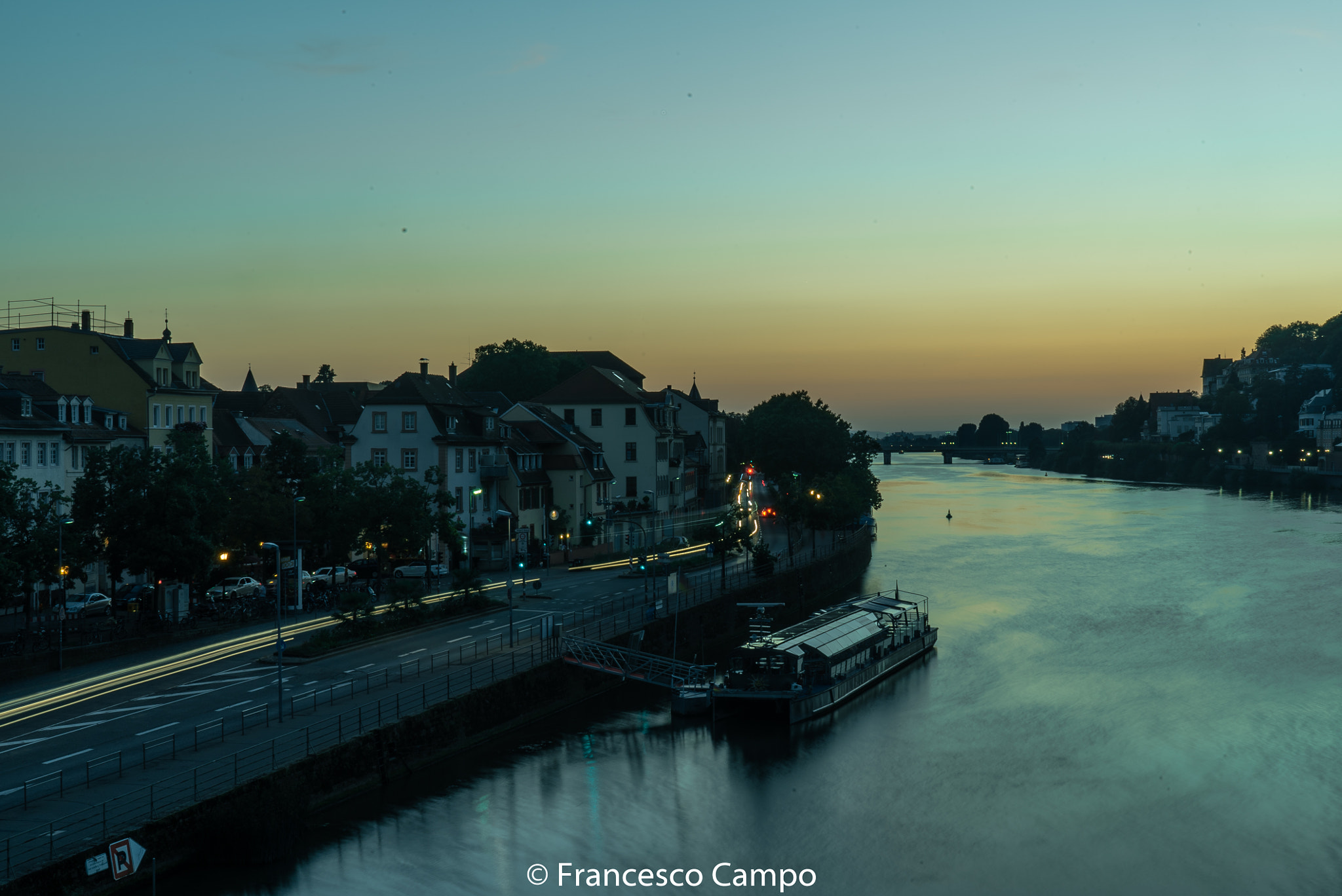 Sony a7S + Sony FE 28-70mm F3.5-5.6 OSS sample photo. Sunset in heidelberg photography