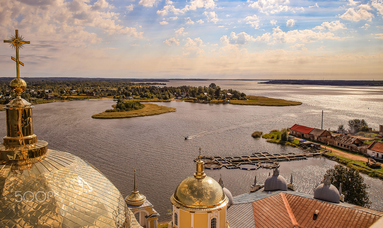 Canon EF 28-80mm f/2.8-4L sample photo. The lake seliger_view from height 2 photography