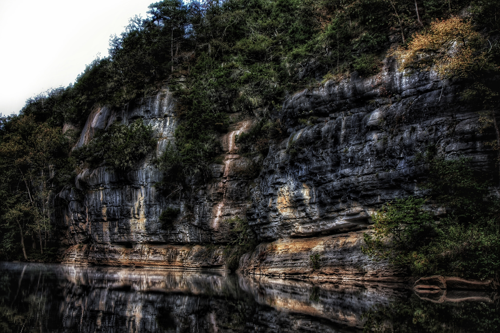 Tamron AF 28-200mm F3.8-5.6 XR Di Aspherical (IF) Macro sample photo. Big bluff on the buffalo river photography