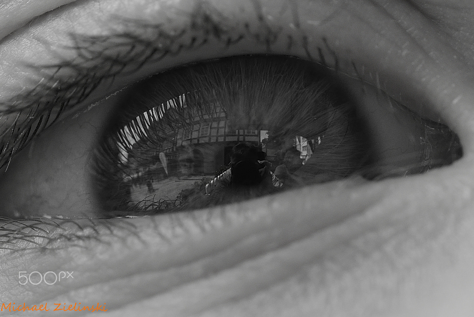 Sigma 105mm F2.8 EX DG OS HSM sample photo. Selbstportait /a self portrait photography