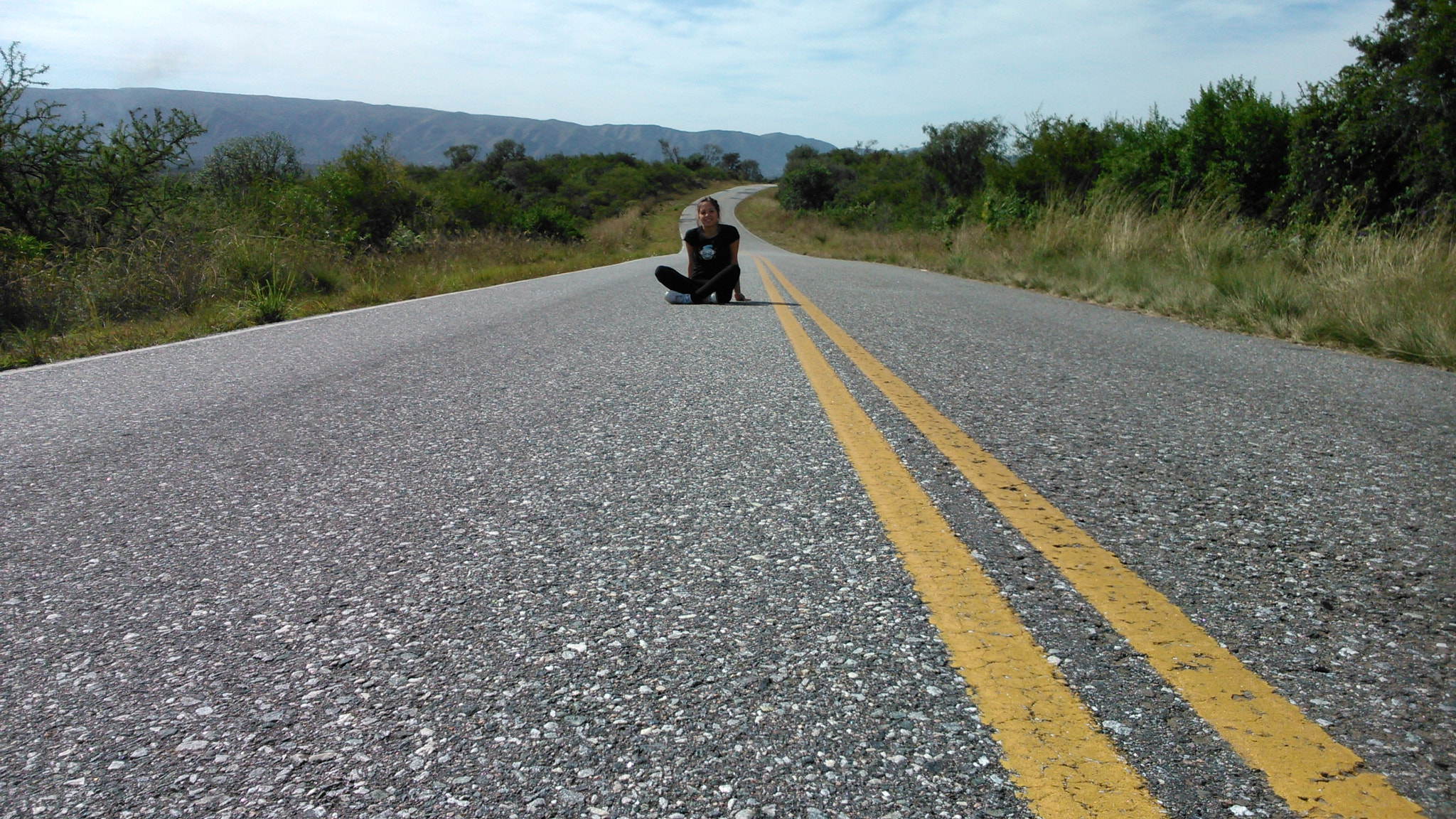 Sony Xperia L sample photo. On the road photography