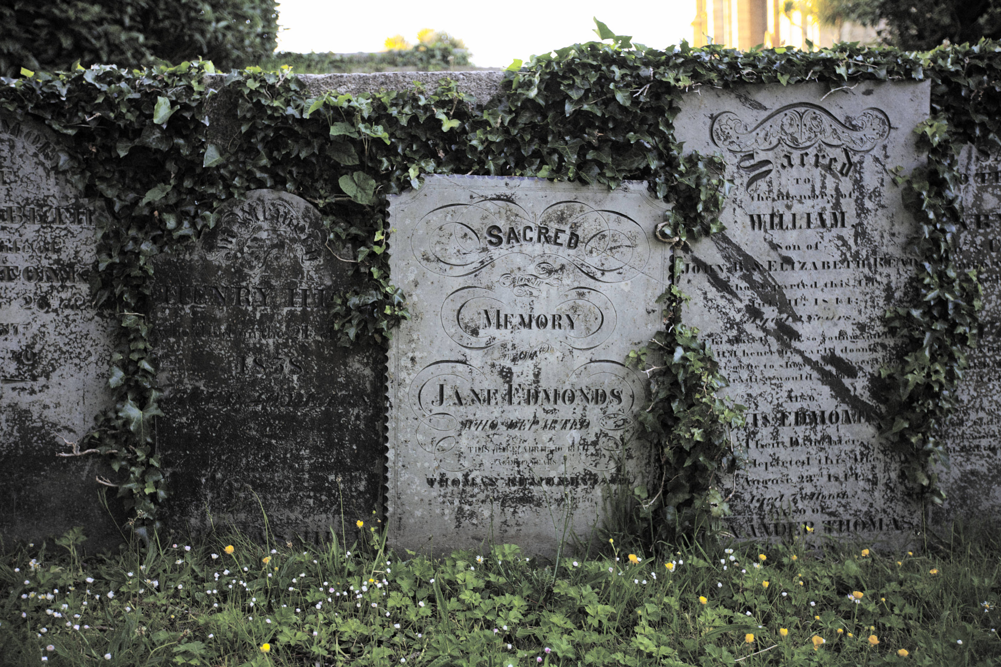 16.0 - 35.0 mm sample photo. Old tombstones at the graveyard in penzance, uk photography