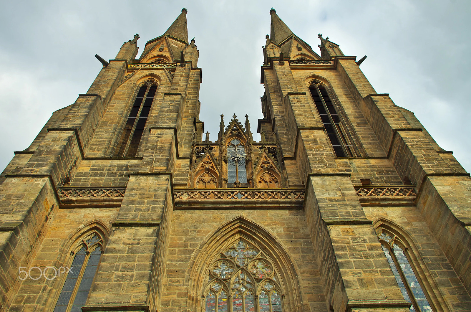 Pentax K-30 sample photo. Elisabeth church marburg photography