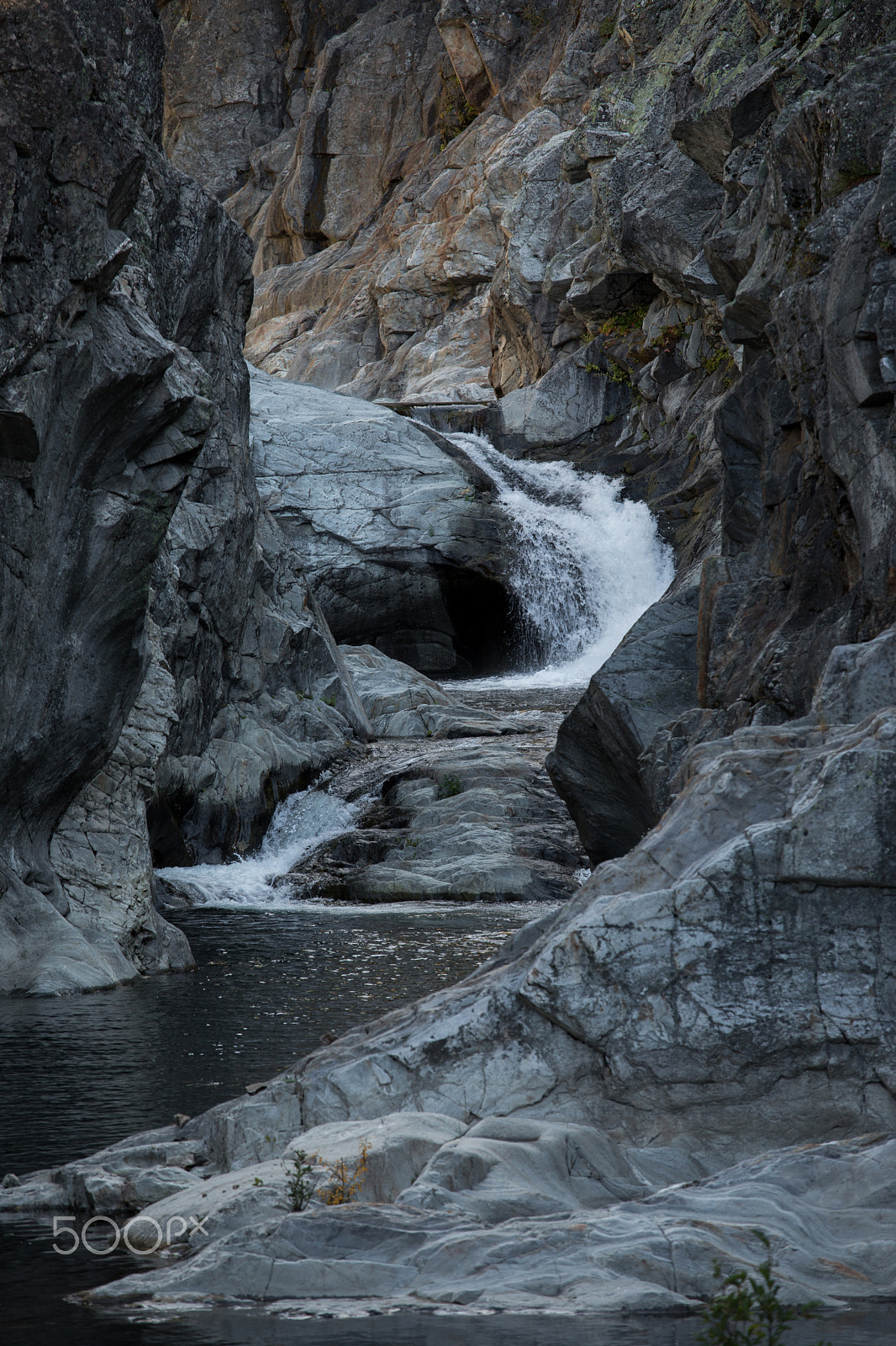Canon EF 70-200mm F4L IS USM sample photo. Emerald falls photography