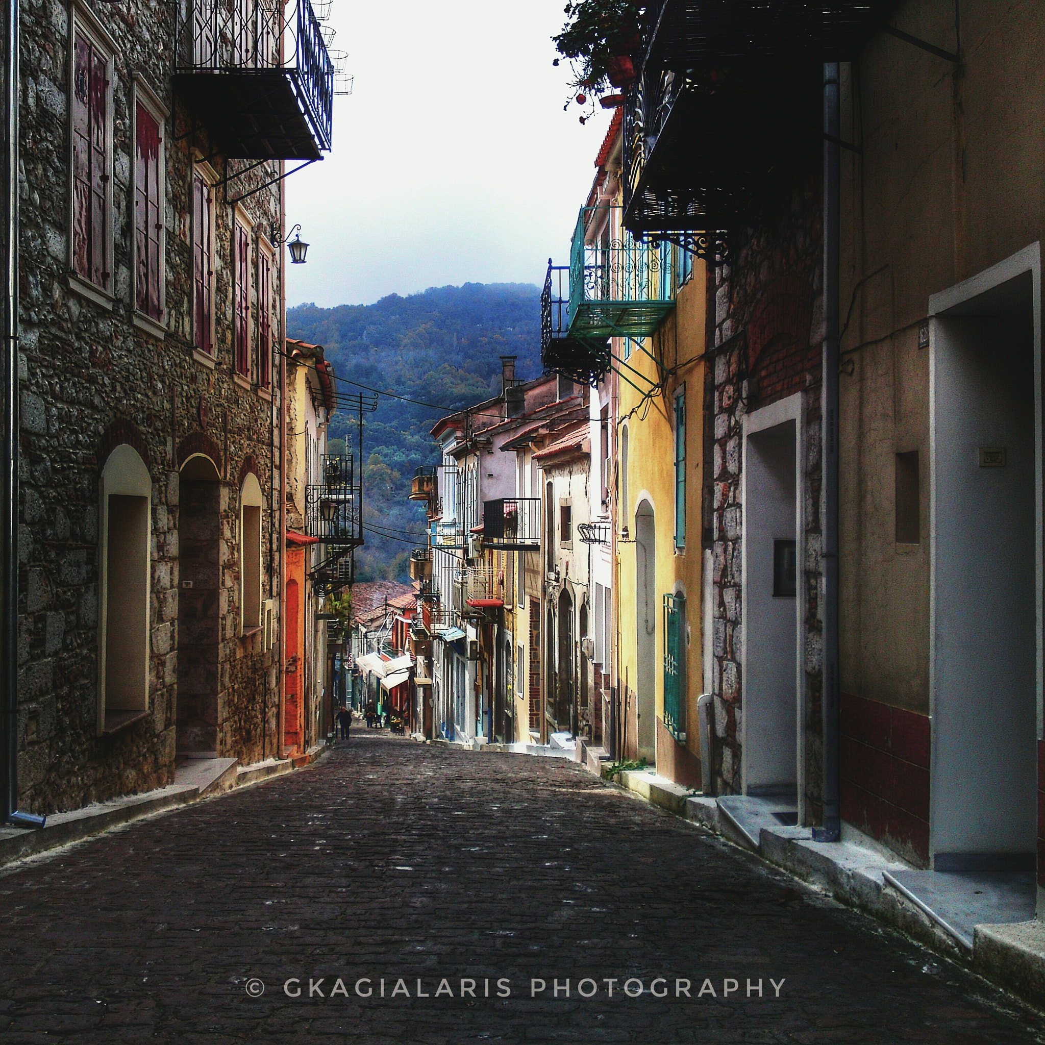 Sony Ericsson U1i sample photo. Agiasos, lesvos, greece  photography