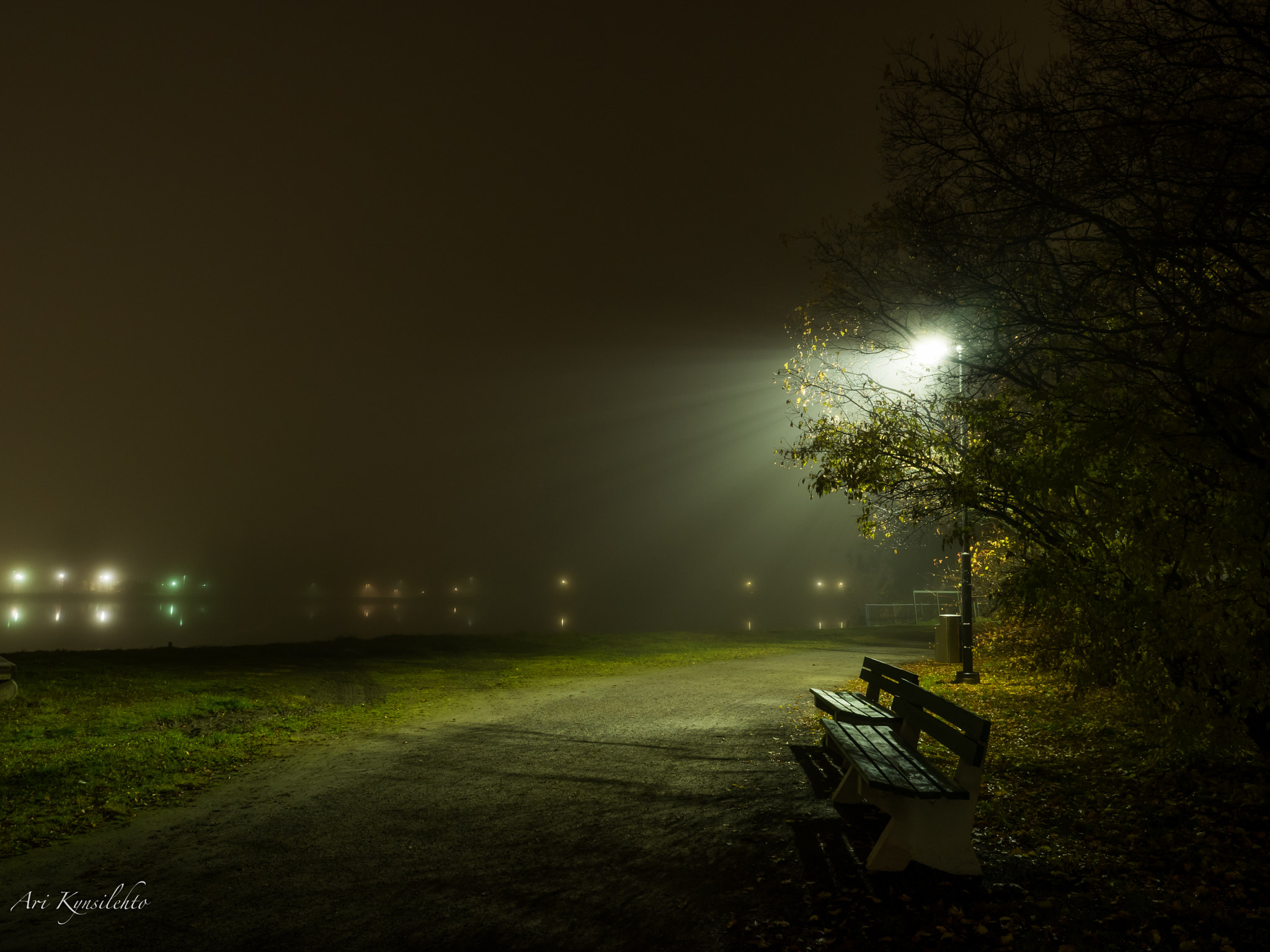 Olympus OM-D E-M1 + OLYMPUS M.12mm F2.0 sample photo. Bright light in fog photography