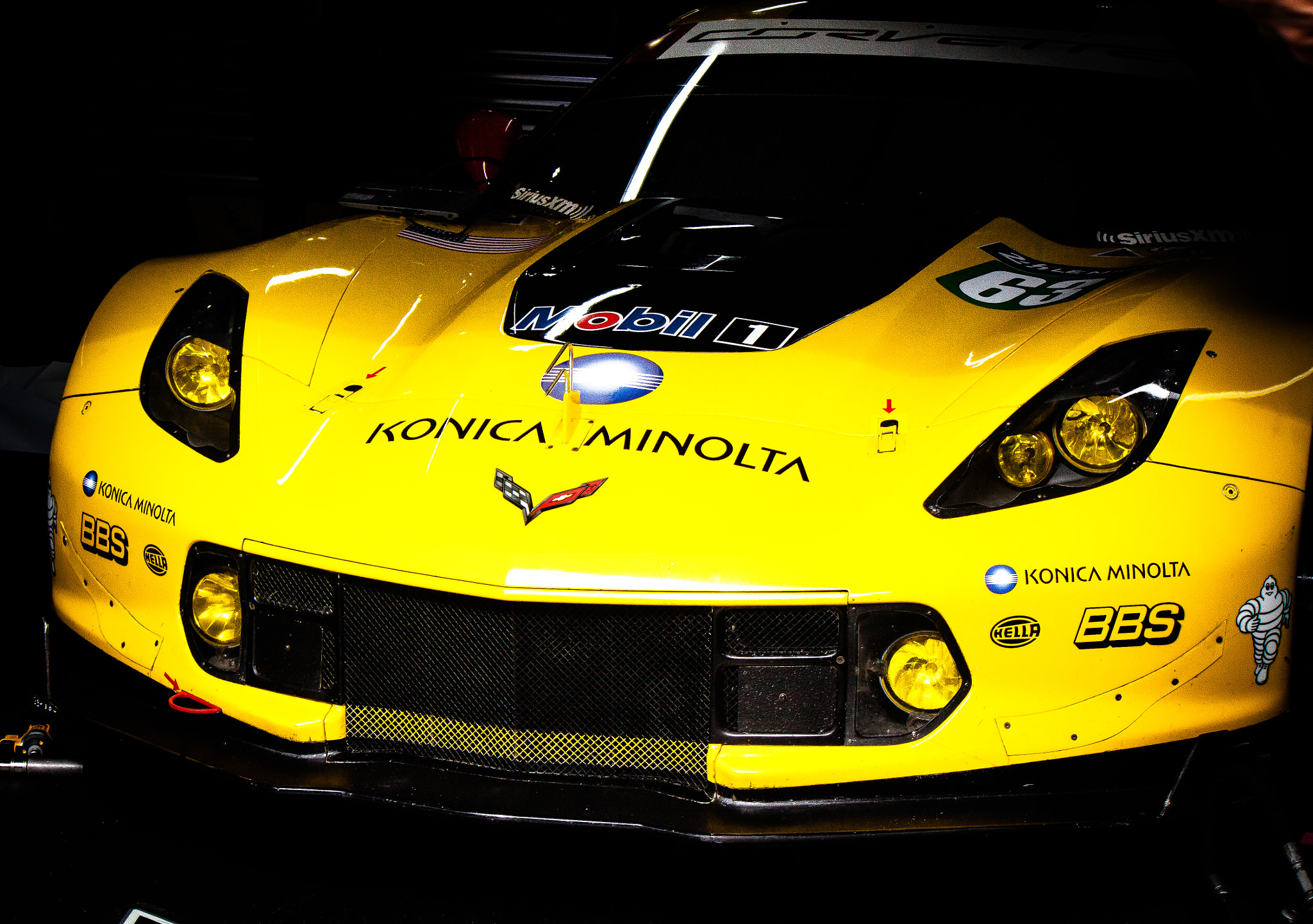 Canon EF-S 55-250mm F4-5.6 IS II sample photo. Corvette photography