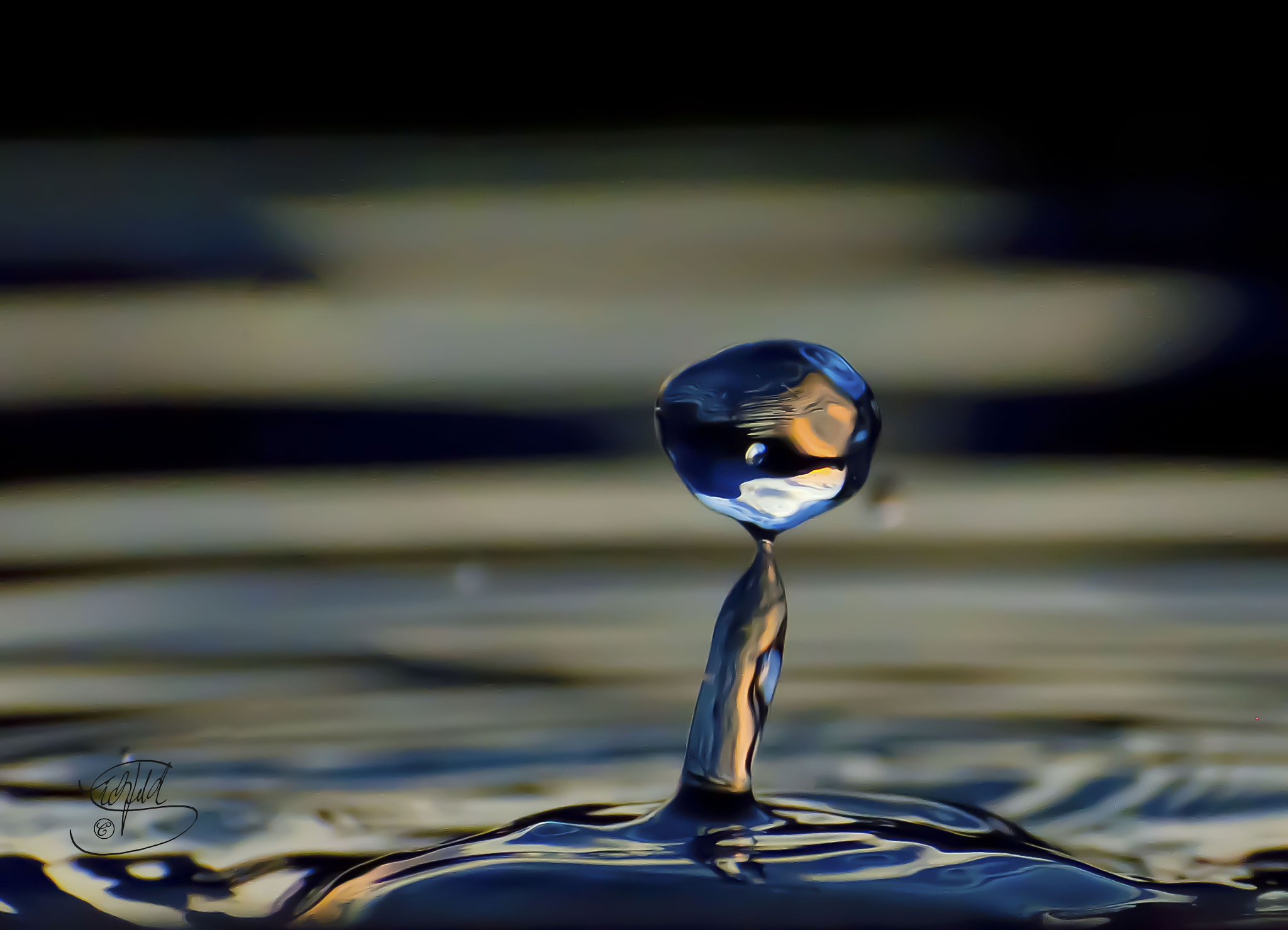 AF-S Zoom-Nikkor 80-200mm f/2.8D IF-ED sample photo. Wassertropfen photography