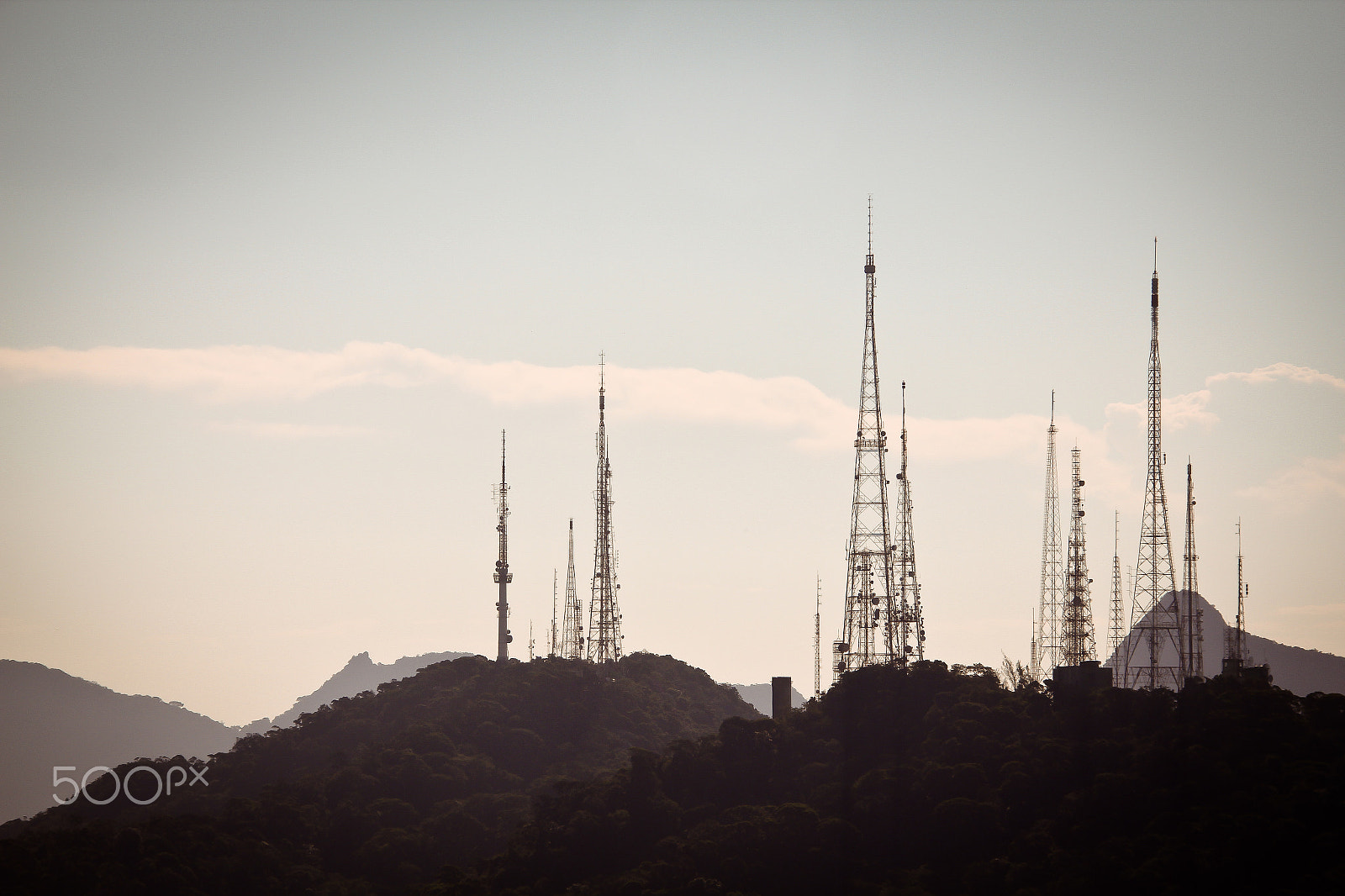 Canon EOS 60D sample photo. Tv towers photography