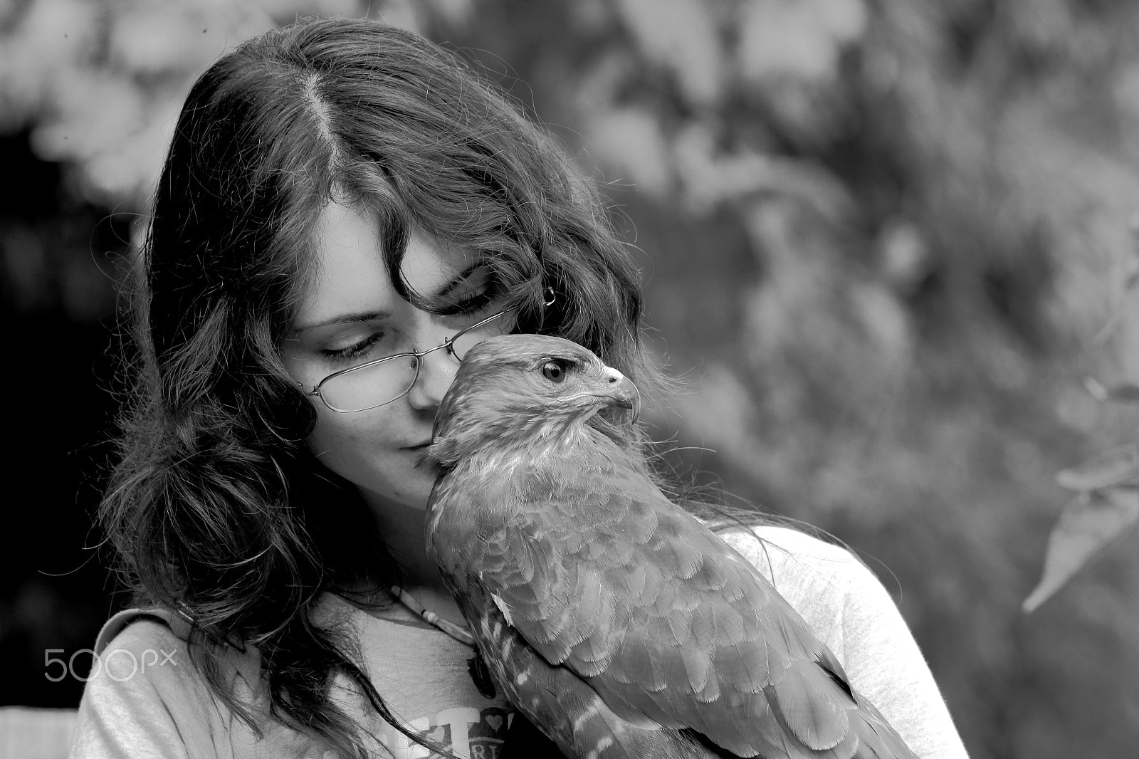 Canon EF 300mm F2.8L IS USM sample photo. Falconry is... not only respect. photography