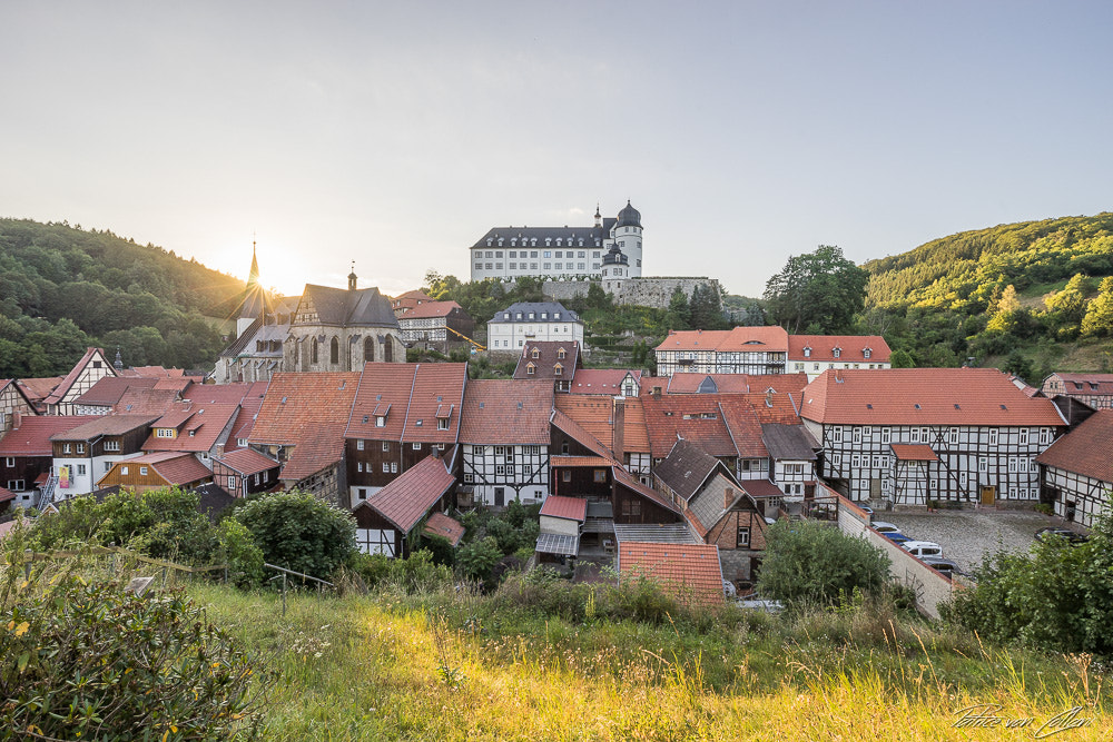 16-35mm F4 OSS sample photo. Stolberg with castle photography