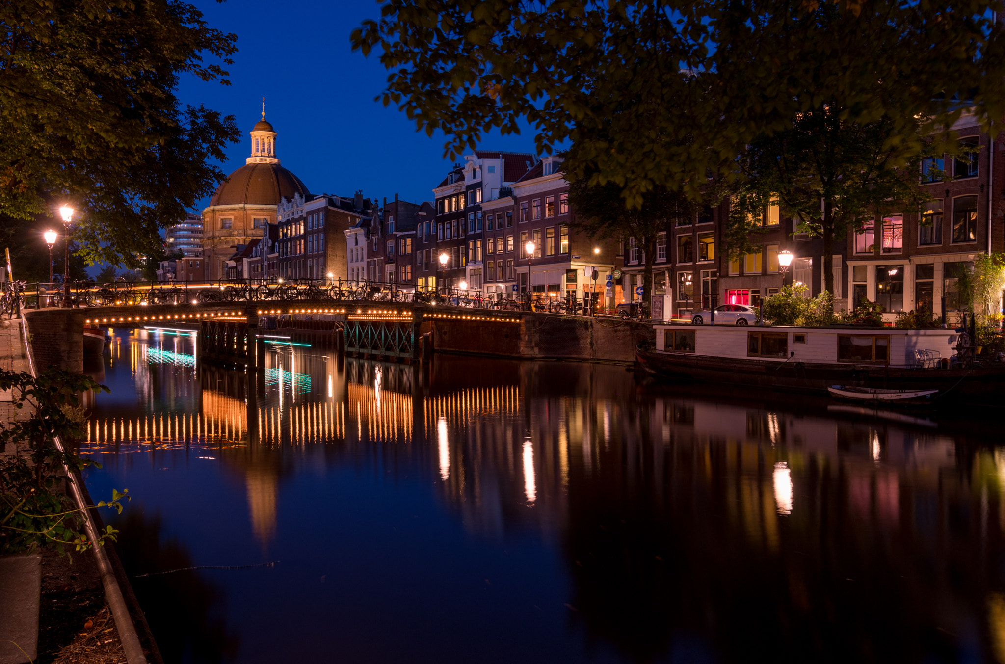 Nikon D500 sample photo. Amsterdam at night photography