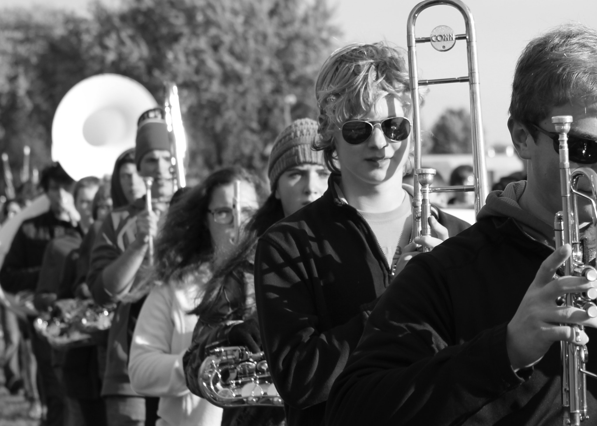 Canon EF 24-70mm F2.8L USM sample photo. The cool kids are in band photography