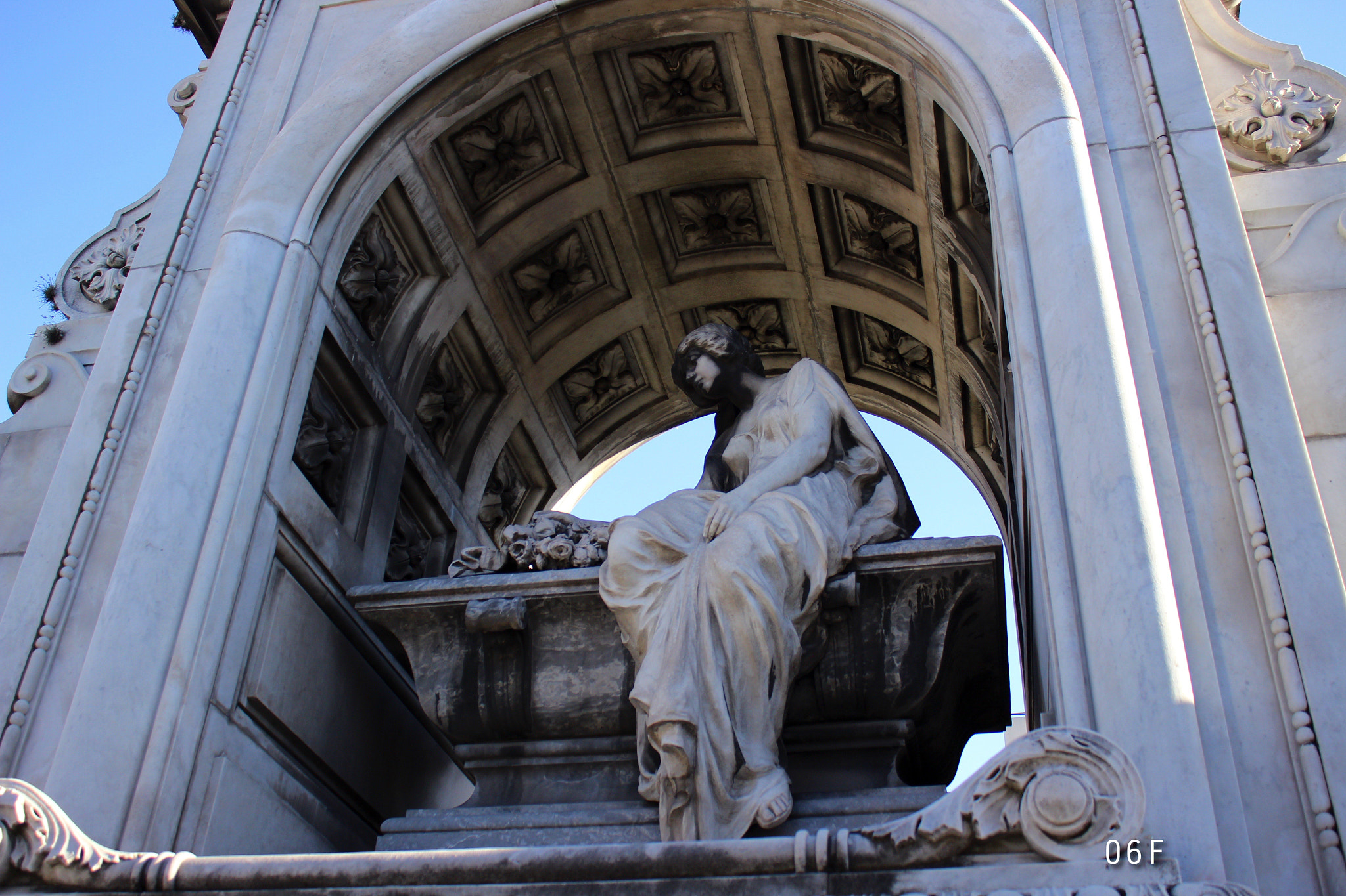 Canon EF-S 18-55mm F3.5-5.6 IS sample photo. Cementerio de la recoleta photography