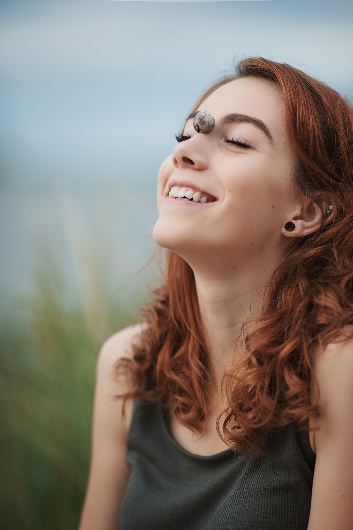 Canon EOS-1D X + Canon EF 135mm F2L USM sample photo. Guess what makes her laugh? photography