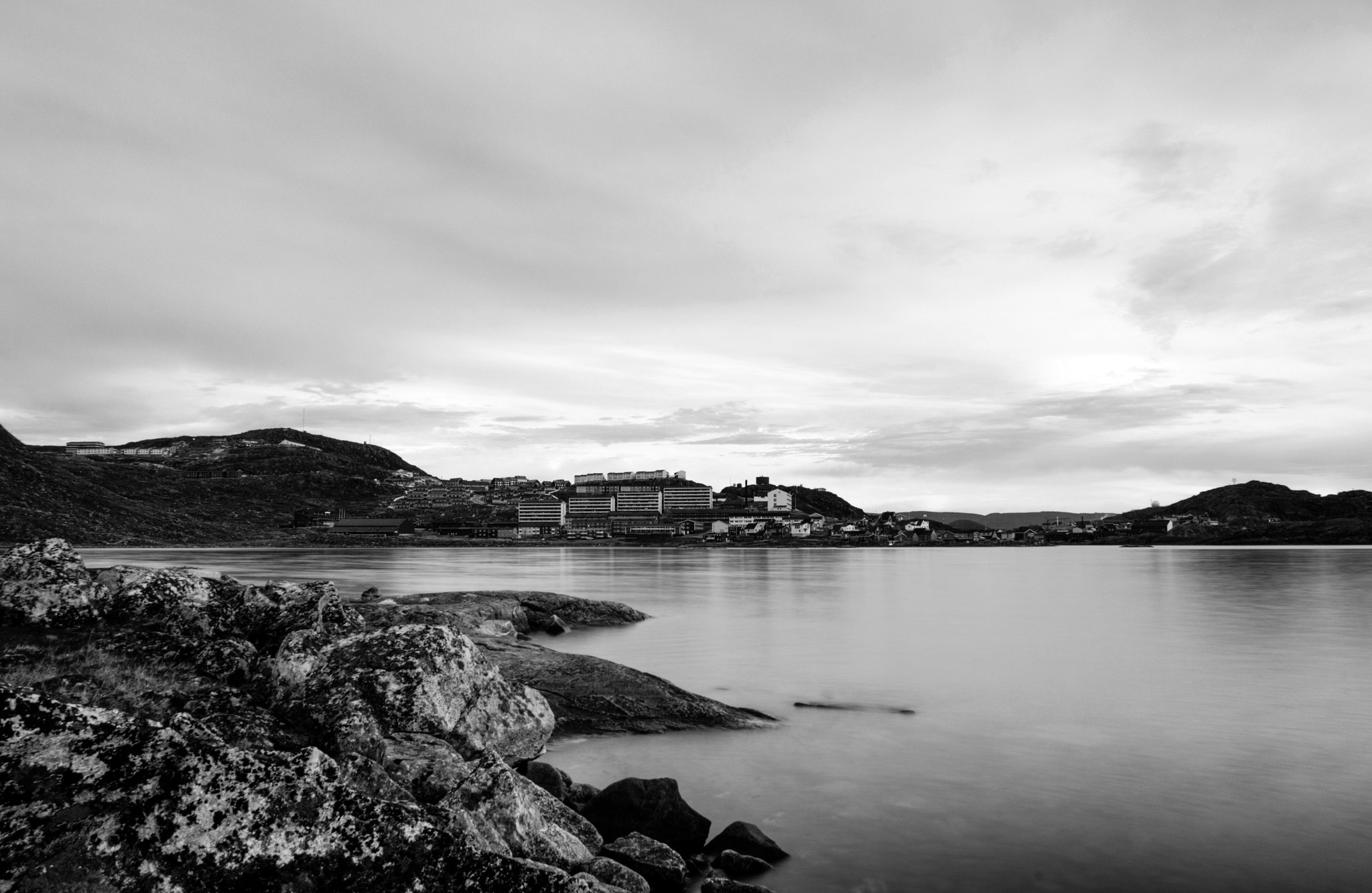 Canon EF-S 17-85mm F4-5.6 IS USM sample photo. Photo taken at the lake in qaqortoq greenland, and my first photo blend photography
