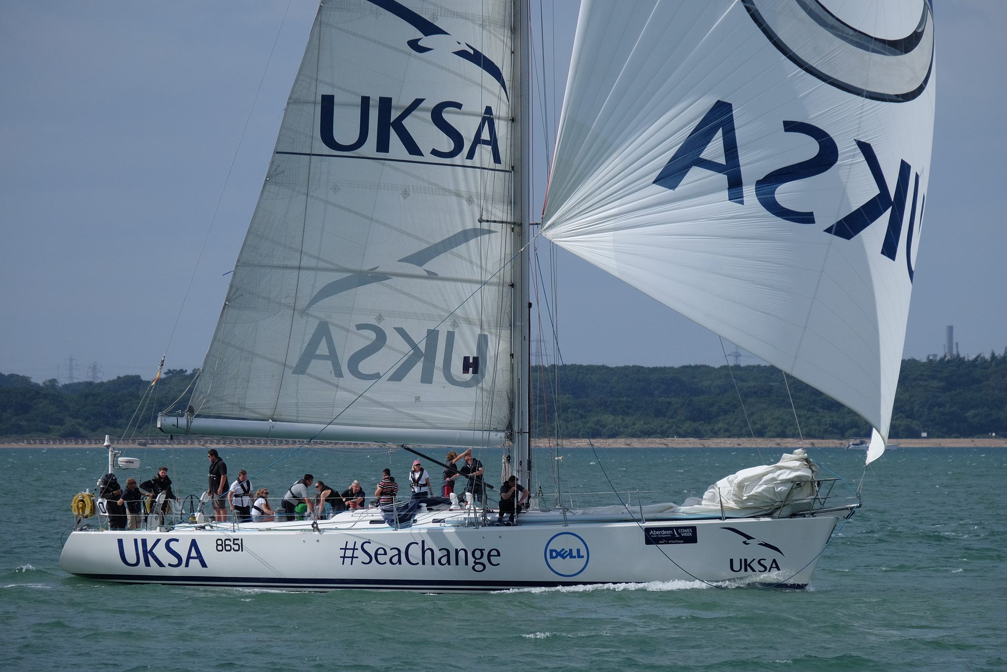 Fujifilm X-T1 + Fujifilm XC 50-230mm F4.5-6.7 OIS sample photo. Cowes week photography