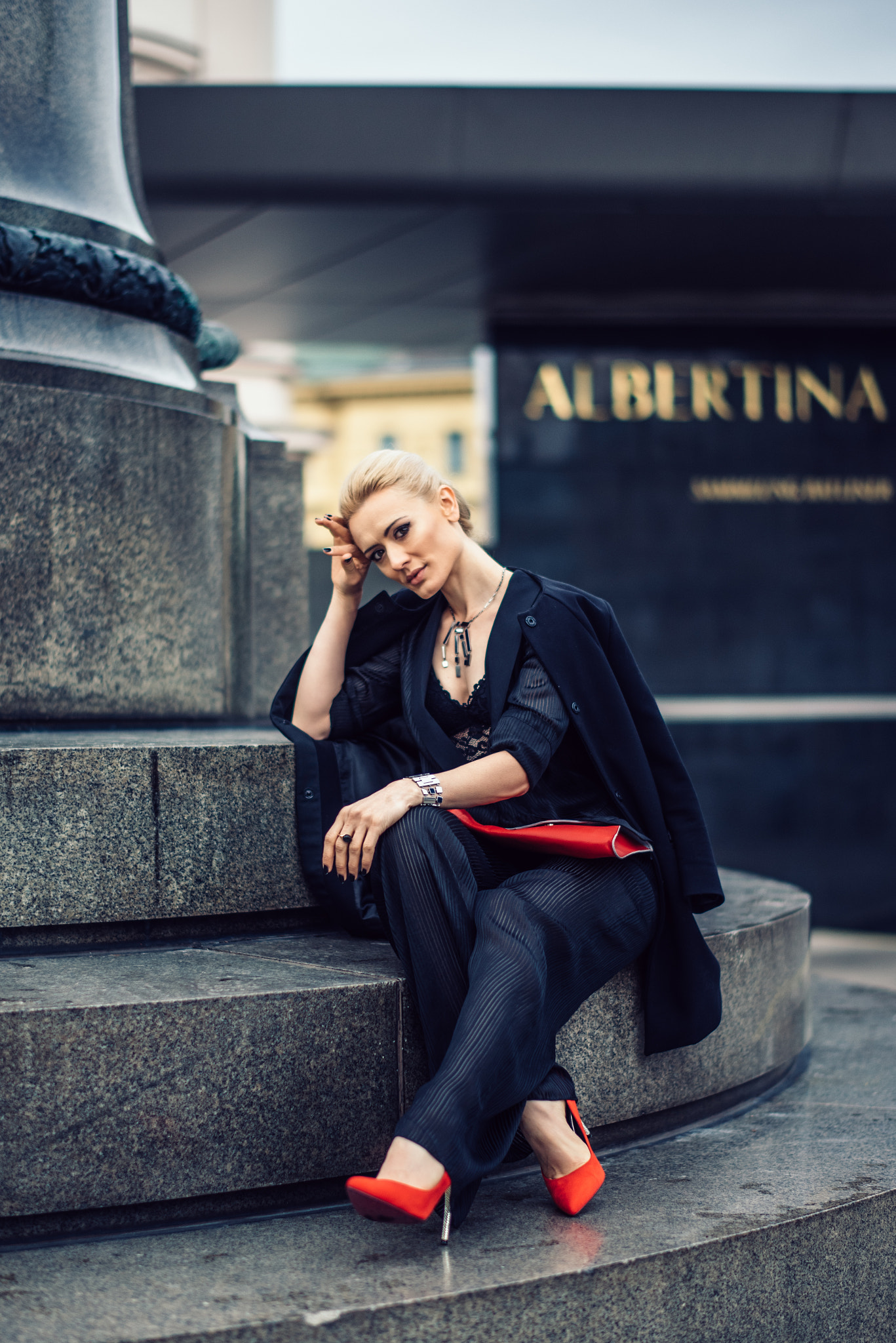 Nikon D750 + Nikon AF-S Nikkor 58mm F1.4G sample photo. Albertina fashion photography