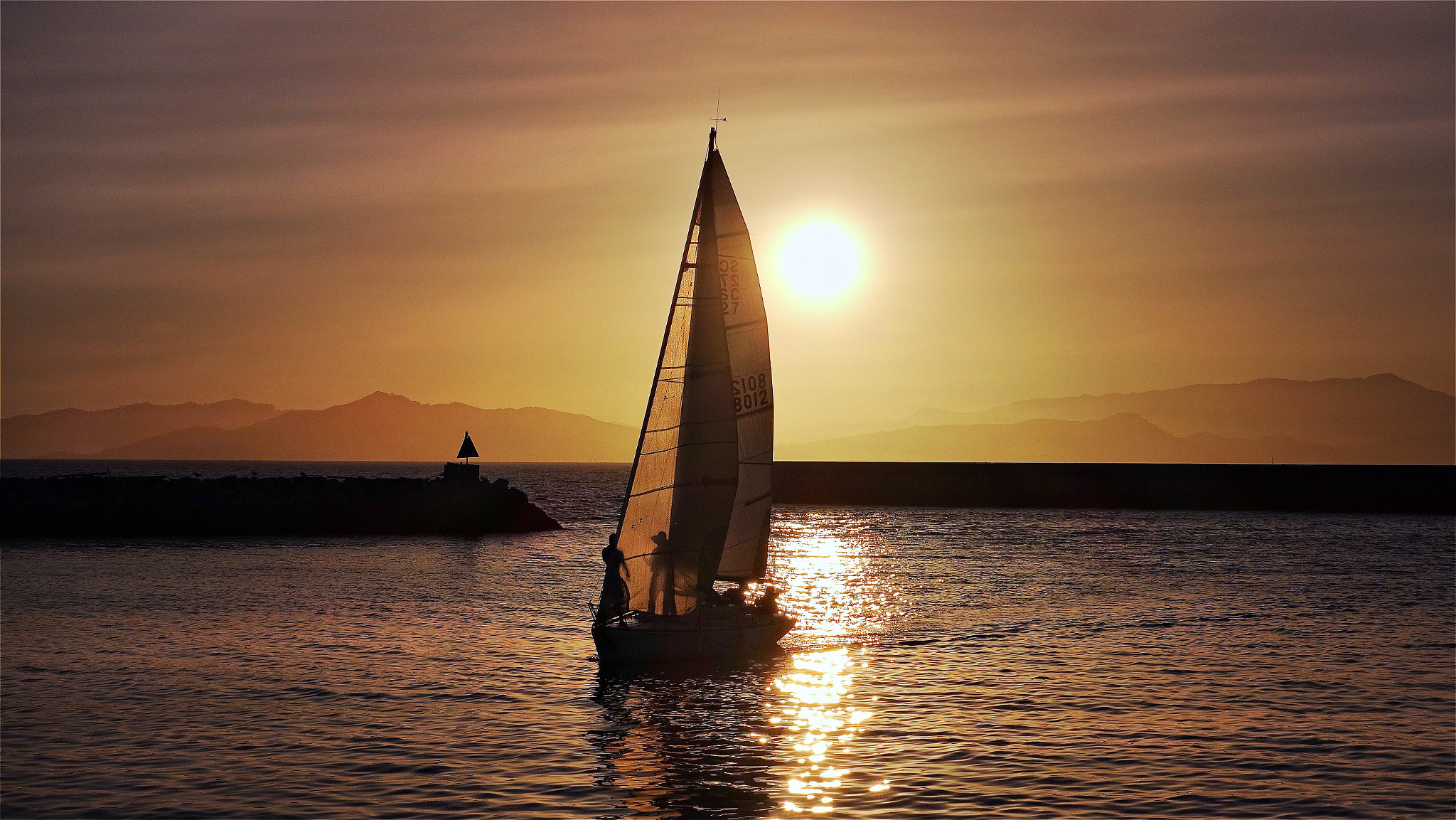 Hipstamatic 320 sample photo. Sunset sail around the san francisco bay. photography